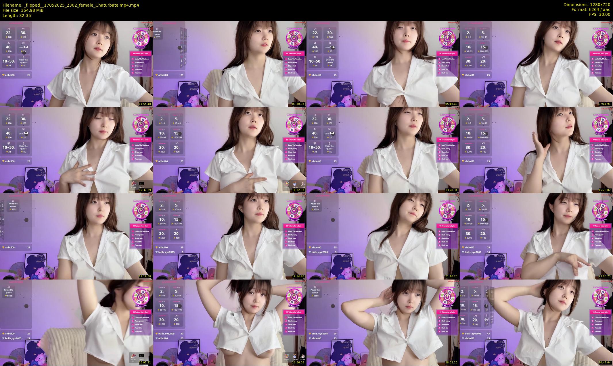 _flipped_ — 33 minute Chaturbate female cam show recording, 720p, May 17, 2025