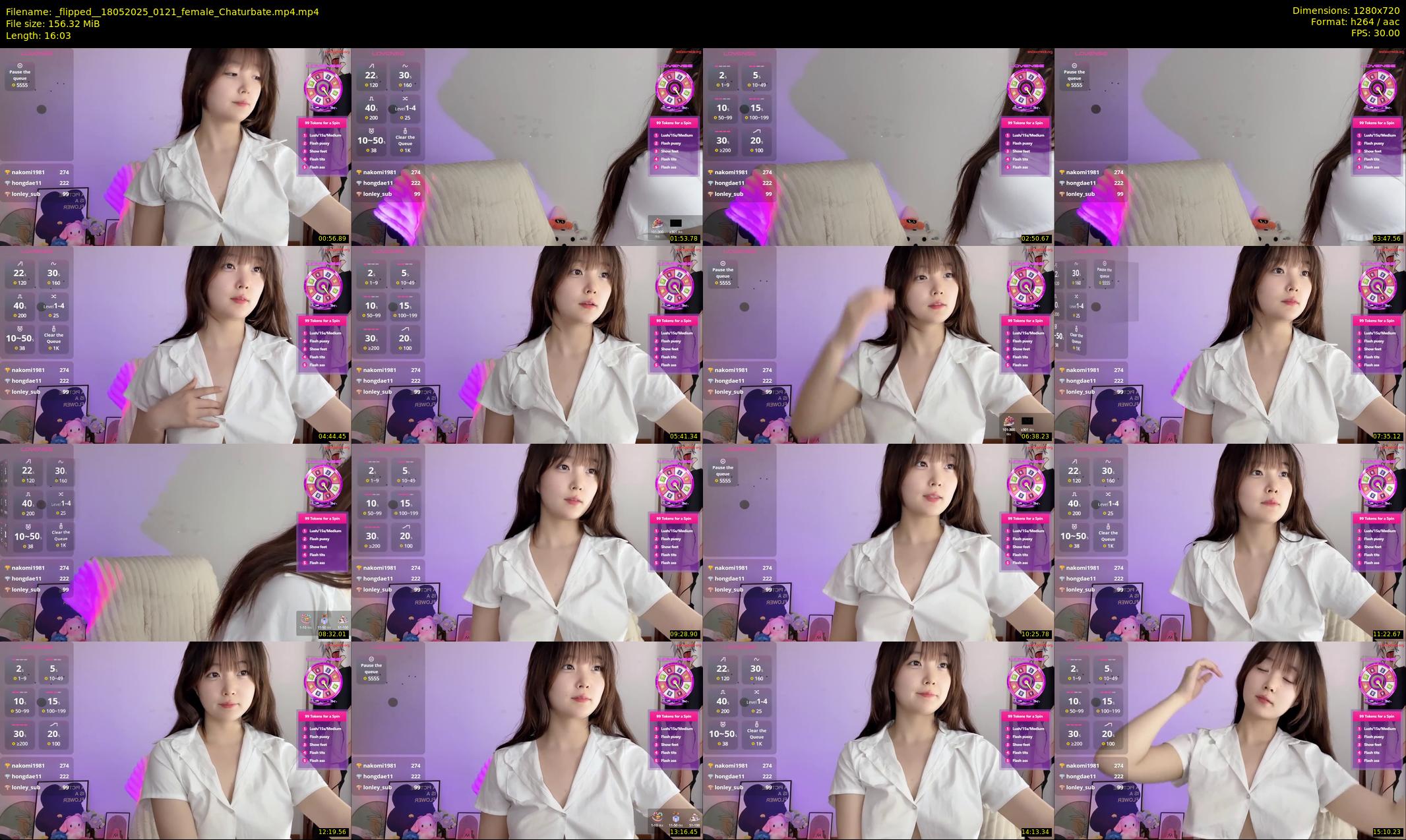 _flipped_ — 17 minute Chaturbate female cam show recording, 720p, May 18, 2025