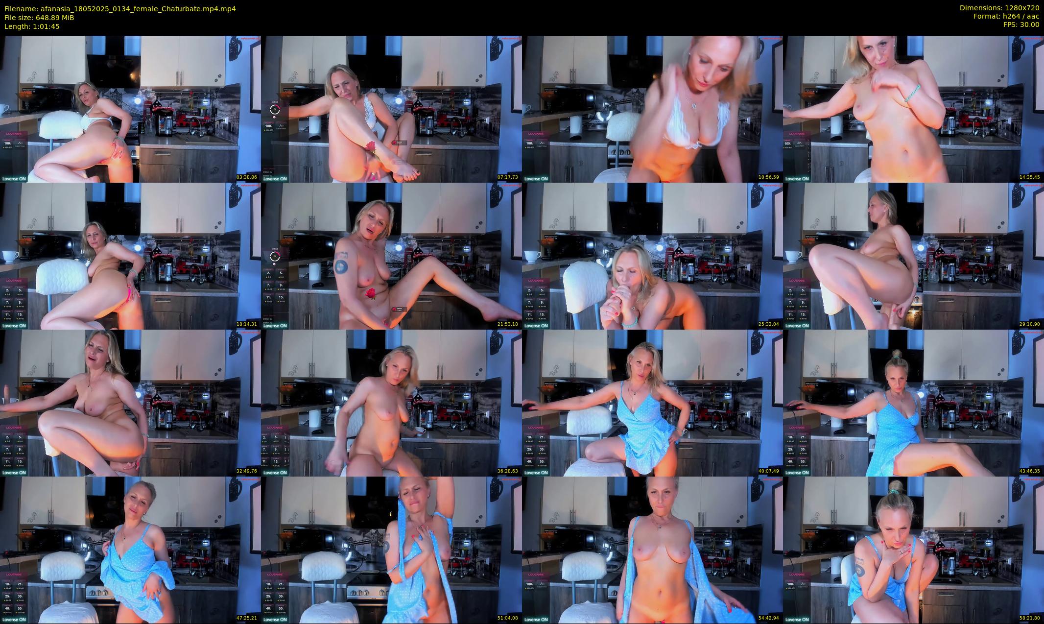 afanasia — 62 minute Chaturbate female cam show recording, 720p, May 18, 2025