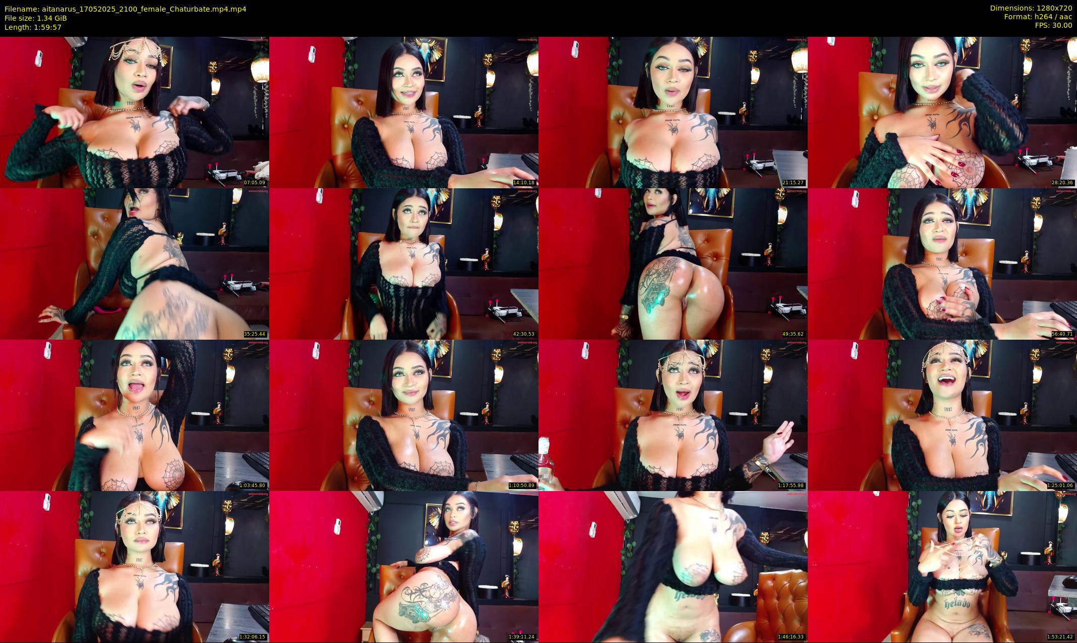 aitanarus — 120 minute Chaturbate female cam show recording, 720p, May 17, 2025