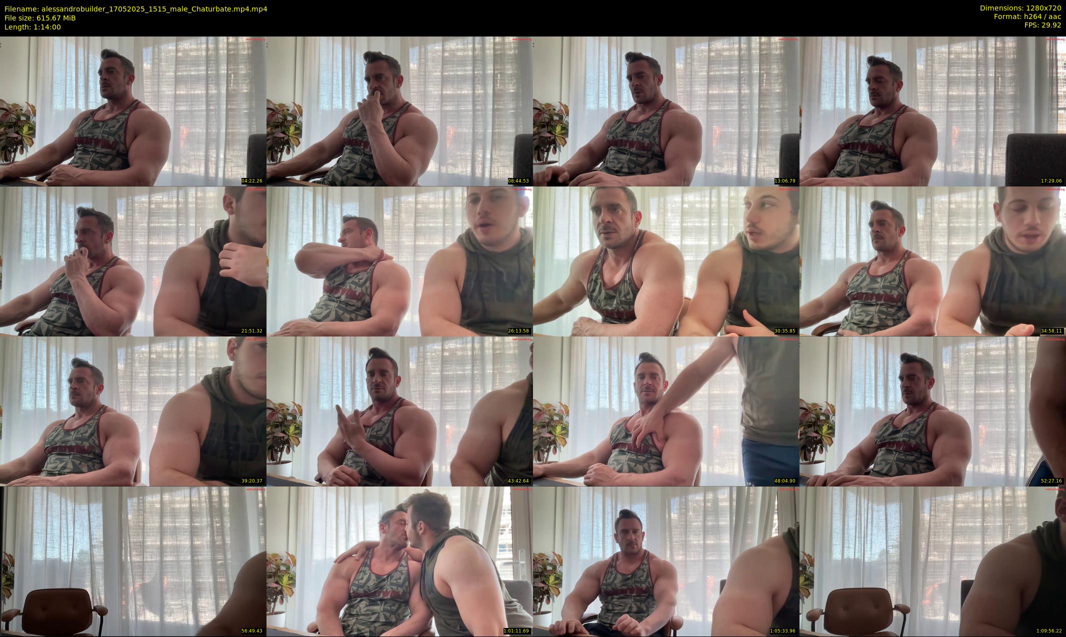 alessandrobuilder — 74 minute Chaturbate couple cam show recording, 720p, May 17, 2025