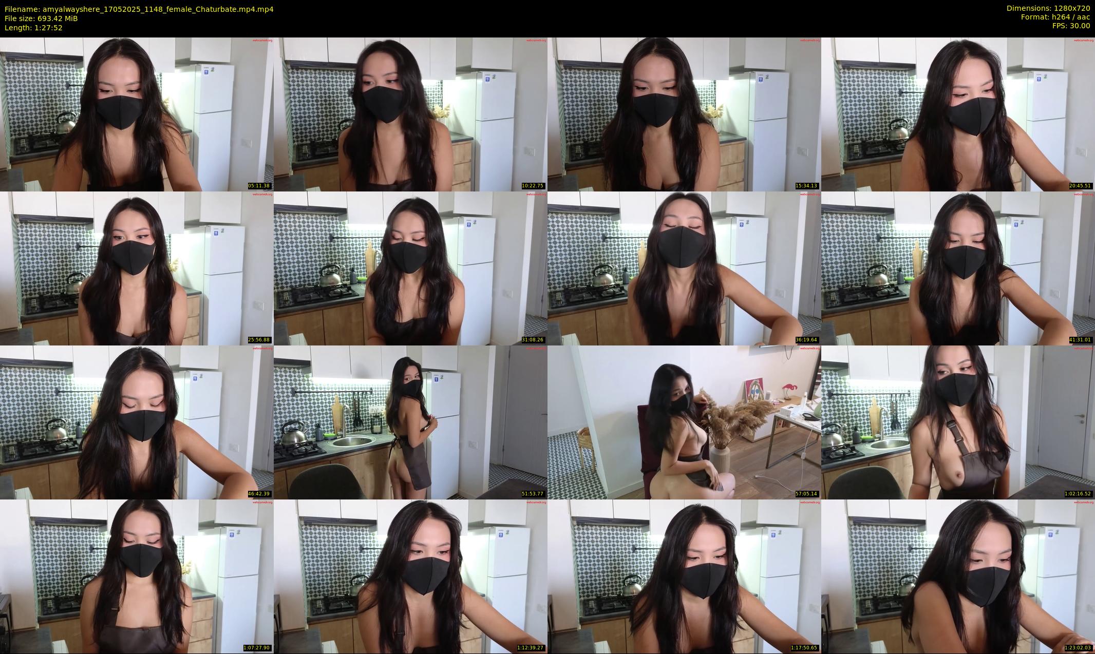 amyalwayshere — 88 minute Chaturbate female cam show recording, 720p, May 17, 2025