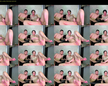 andyxraven — 4 minute Chaturbate couple cam show recording, 720p, May 17, 2025