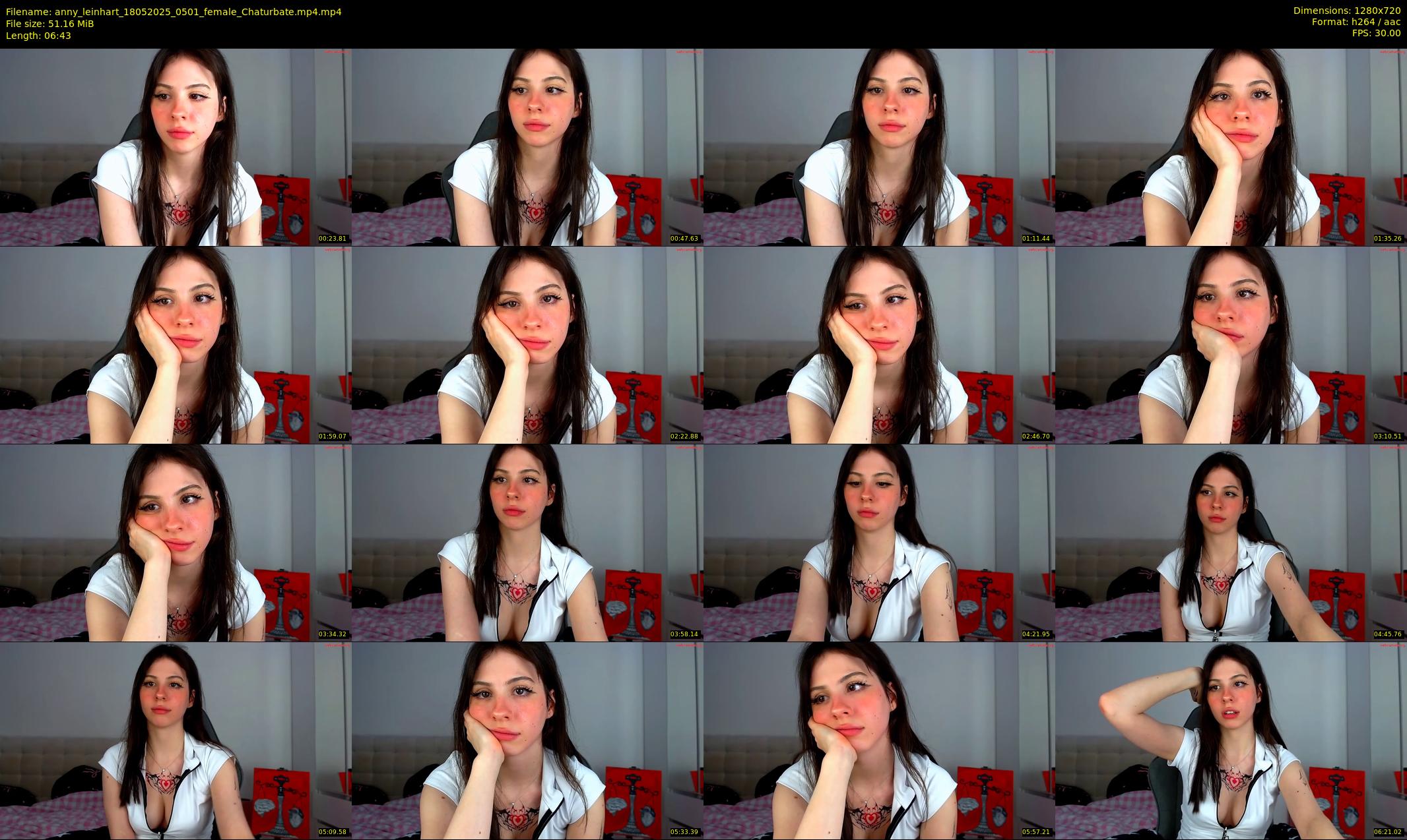 anny_leinhart — 7 minute Chaturbate female cam show recording, 720p, May 18, 2025
