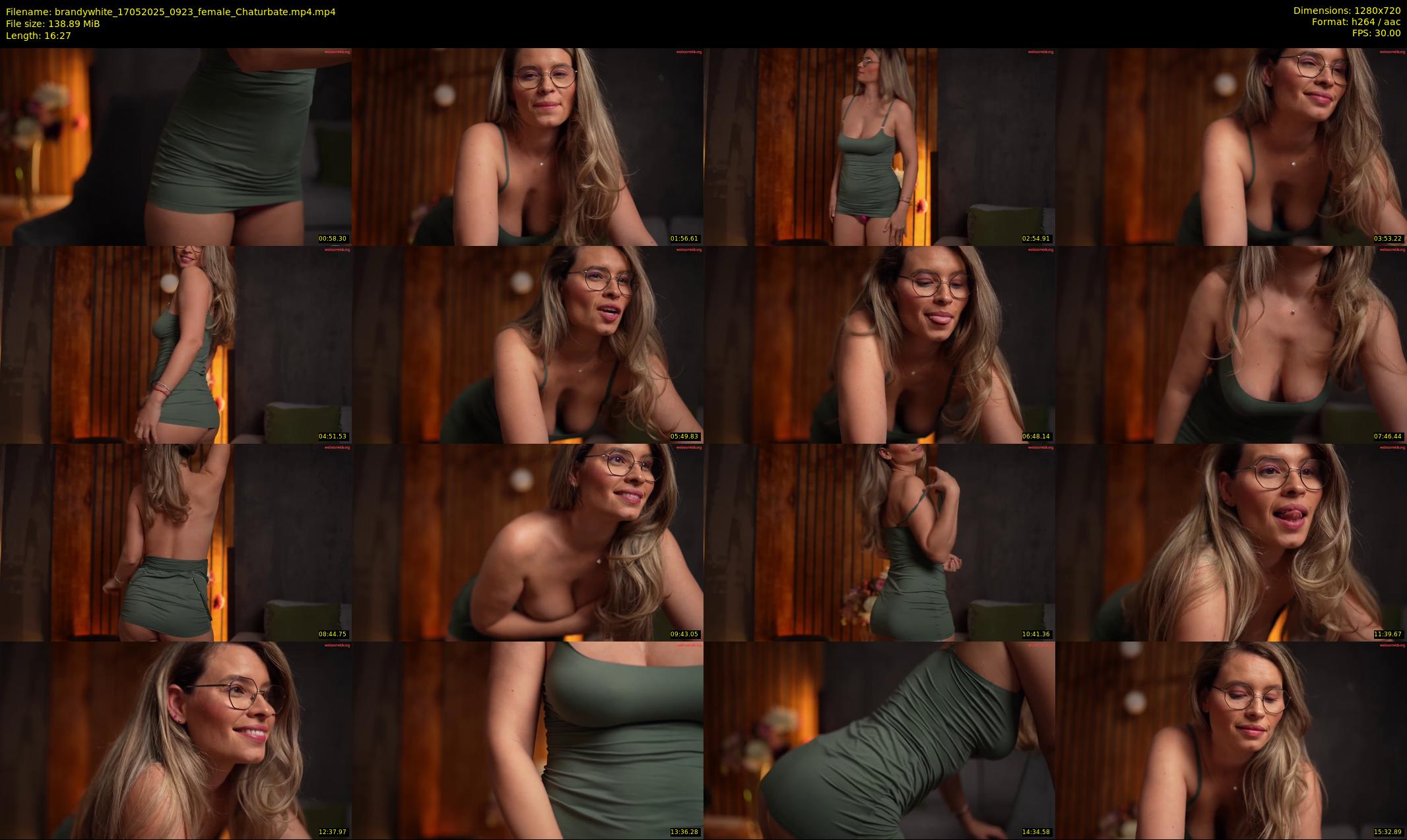 brandywhite — 17 minute Chaturbate female cam show recording, 720p, May 17, 2025