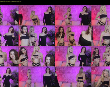 bright_diamonds_054 — 24 minute Chaturbate couple cam show recording, 720p, May 17, 2025