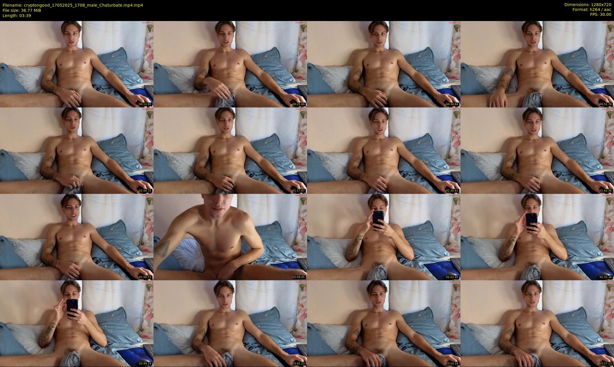 cryptongood — 4 minute Chaturbate male cam show recording, 720p, May 17, 2025