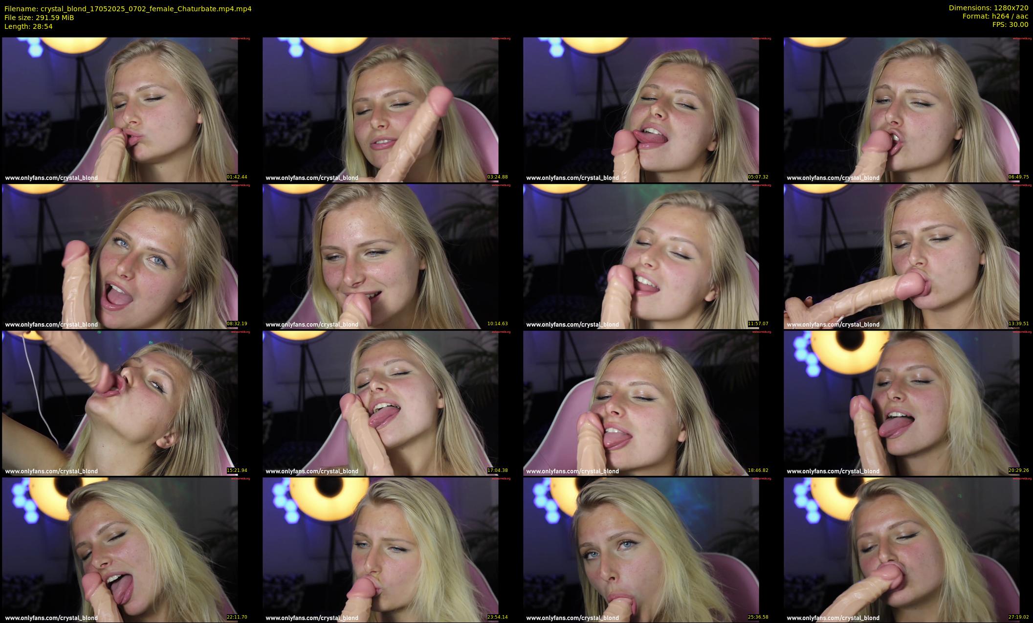 crystal_blond — 29 minute Chaturbate female cam show recording, 720p, May 17, 2025