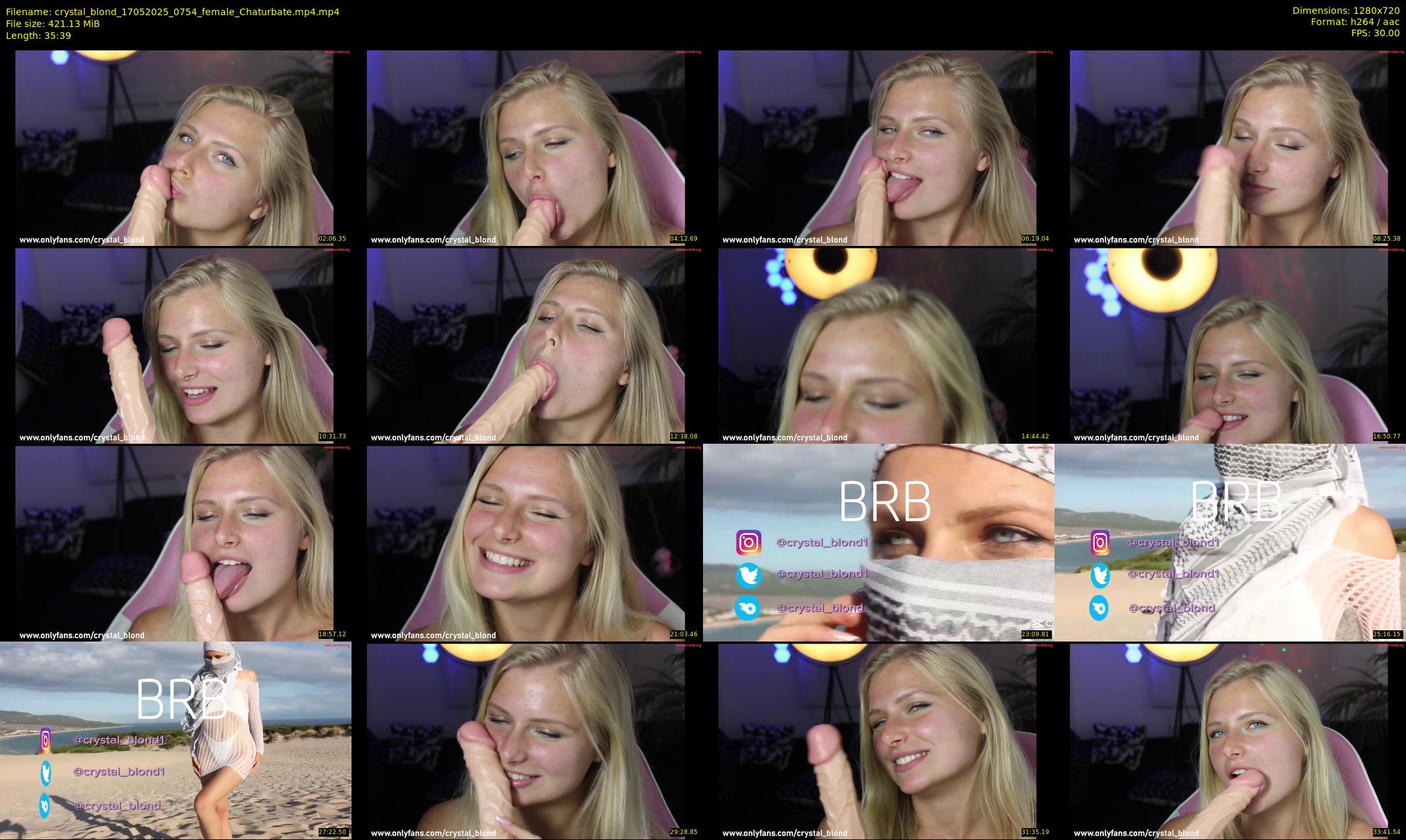 crystal_blond — 36 minute Chaturbate female cam show recording, 720p, May 17, 2025