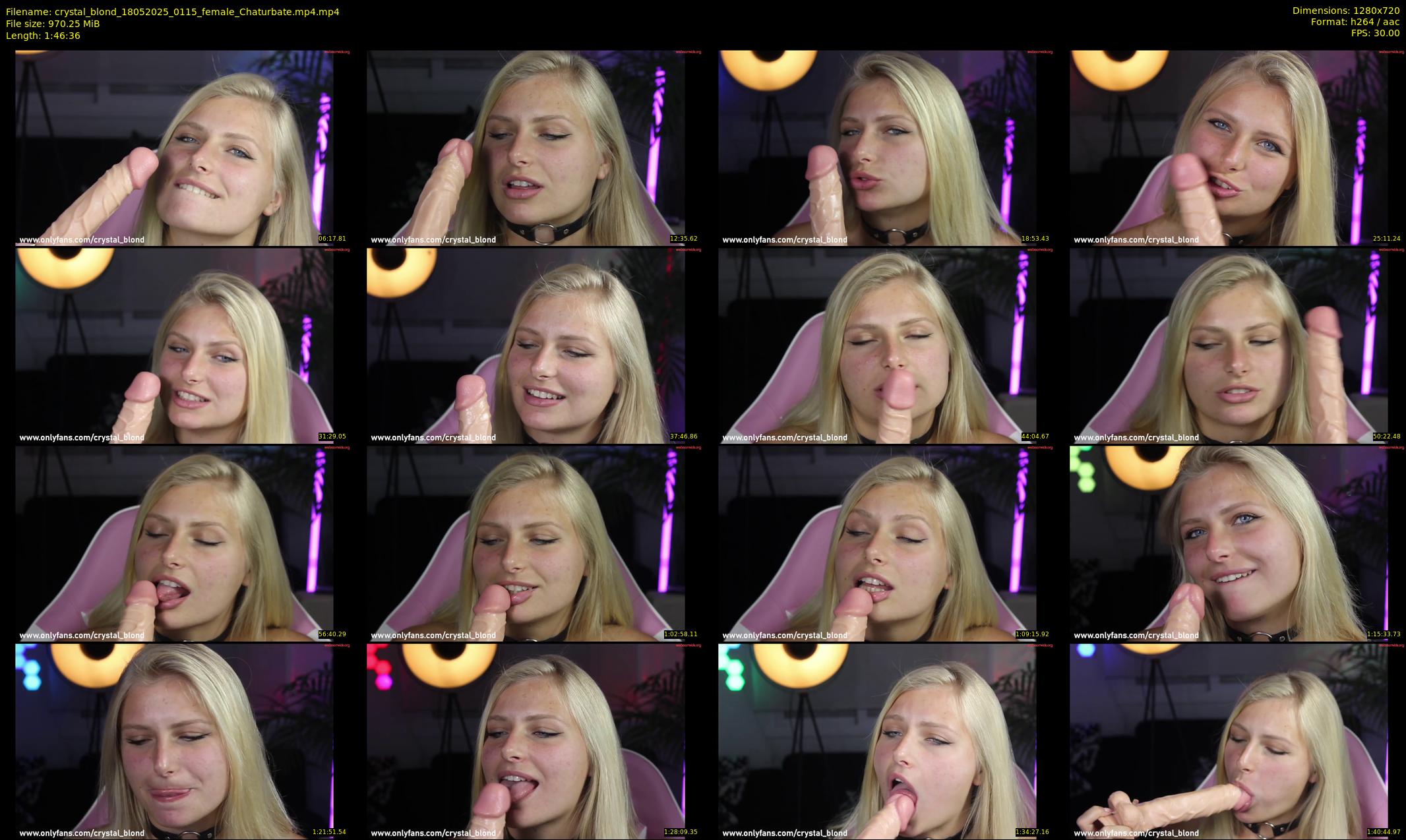 crystal_blond — 107 minute Chaturbate female cam show recording, 720p, May 18, 2025