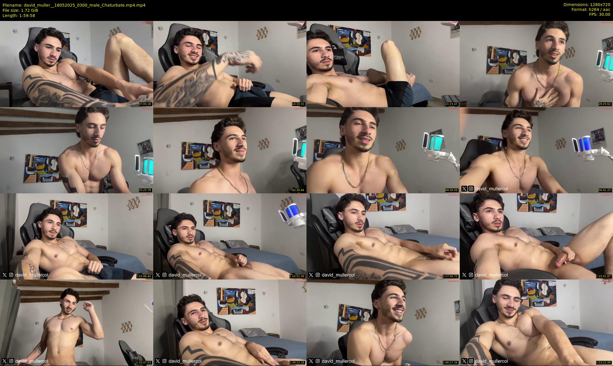 david_muller_ — 120 minute Chaturbate male cam show recording, 720p, May 18, 2025