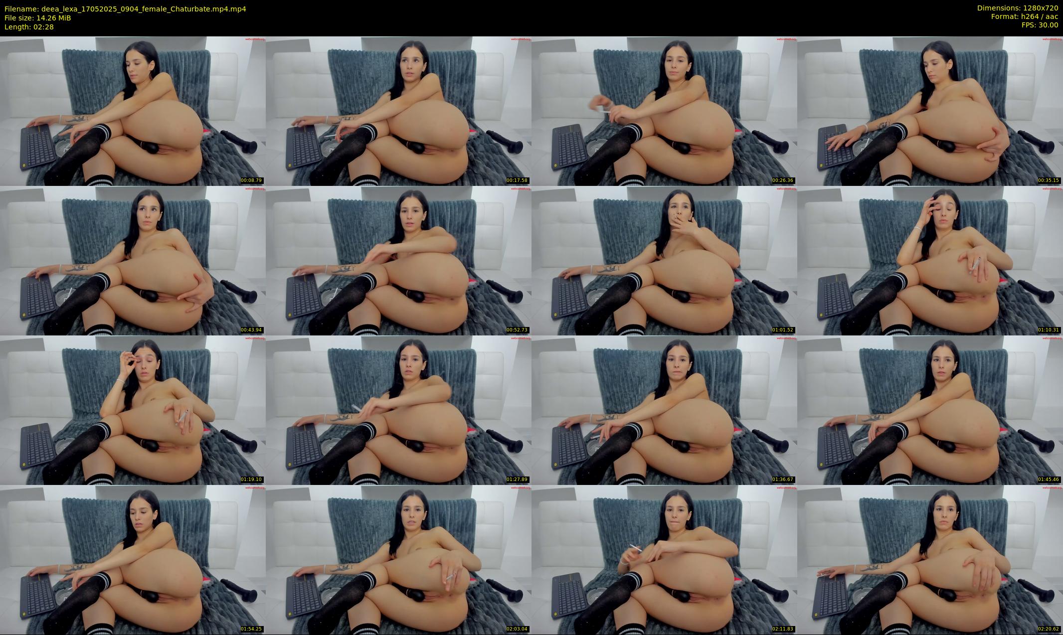 deea_lexa — 3 minute Chaturbate female cam show recording, 720p, May 17, 2025
