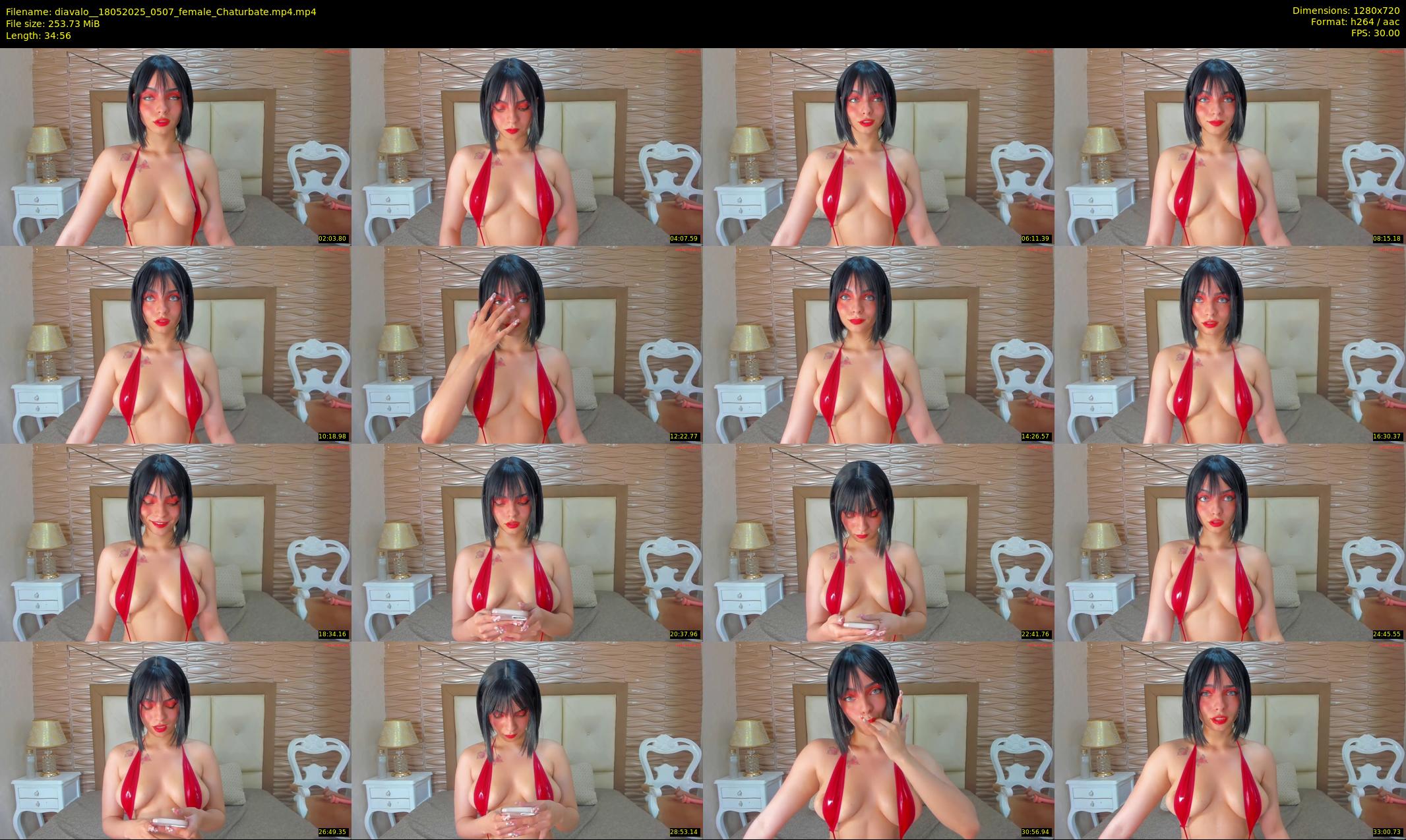 diavalo_ — 35 minute Chaturbate female cam show recording, 720p, May 18, 2025