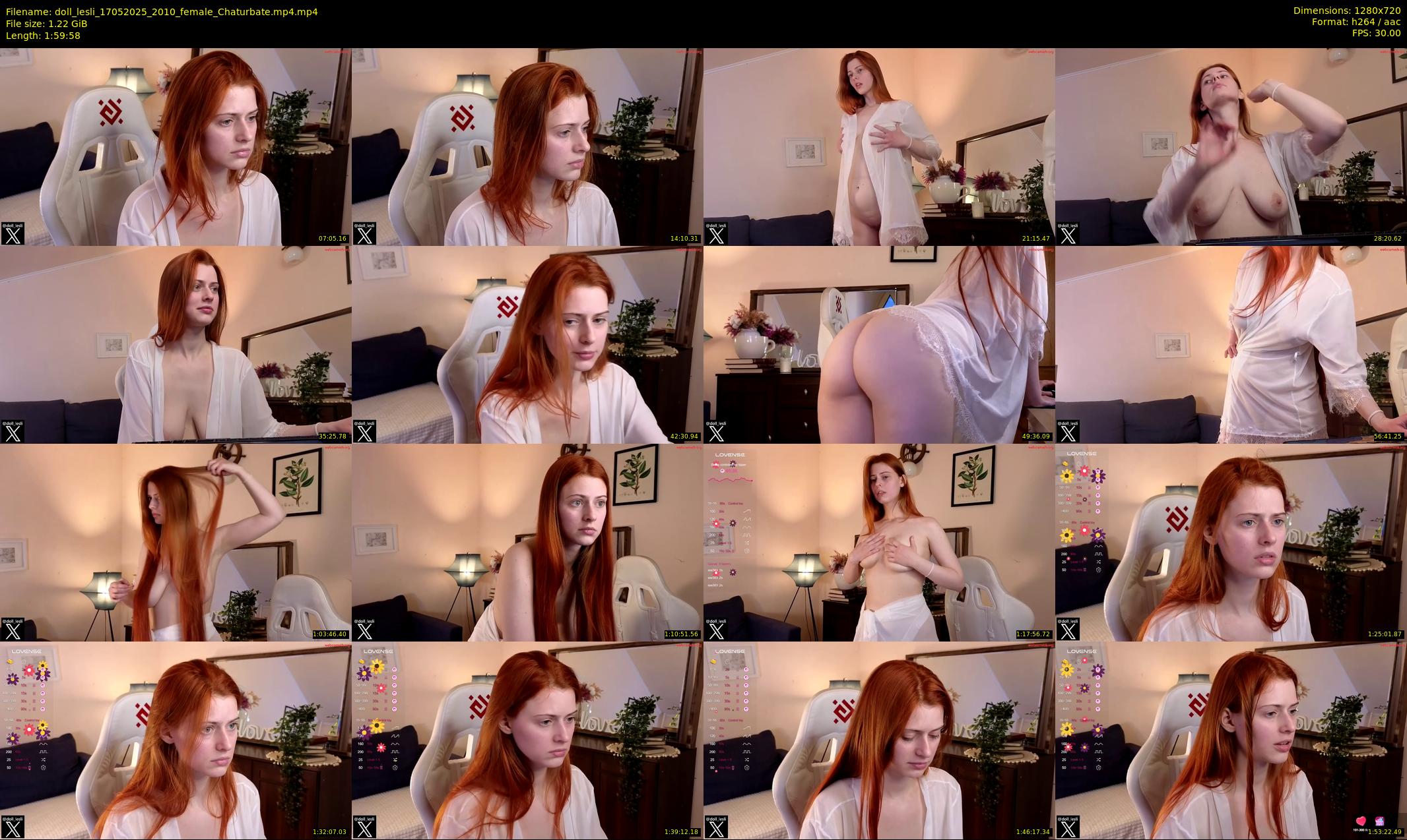 doll_lesli — 120 minute Chaturbate female cam show recording, 720p, May 17, 2025