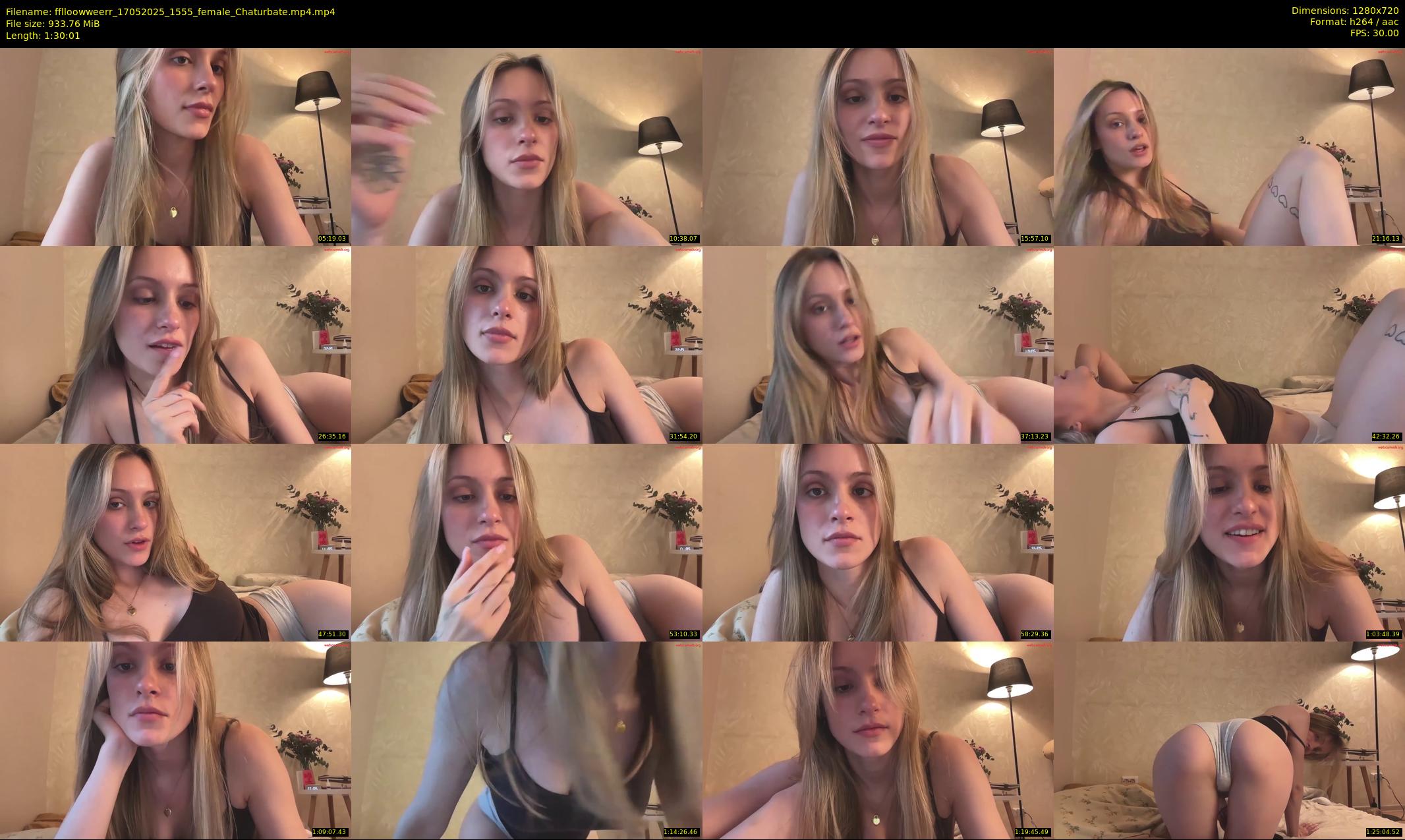 fflloowweerr — 91 minute Chaturbate couple cam show recording, 720p, May 17, 2025