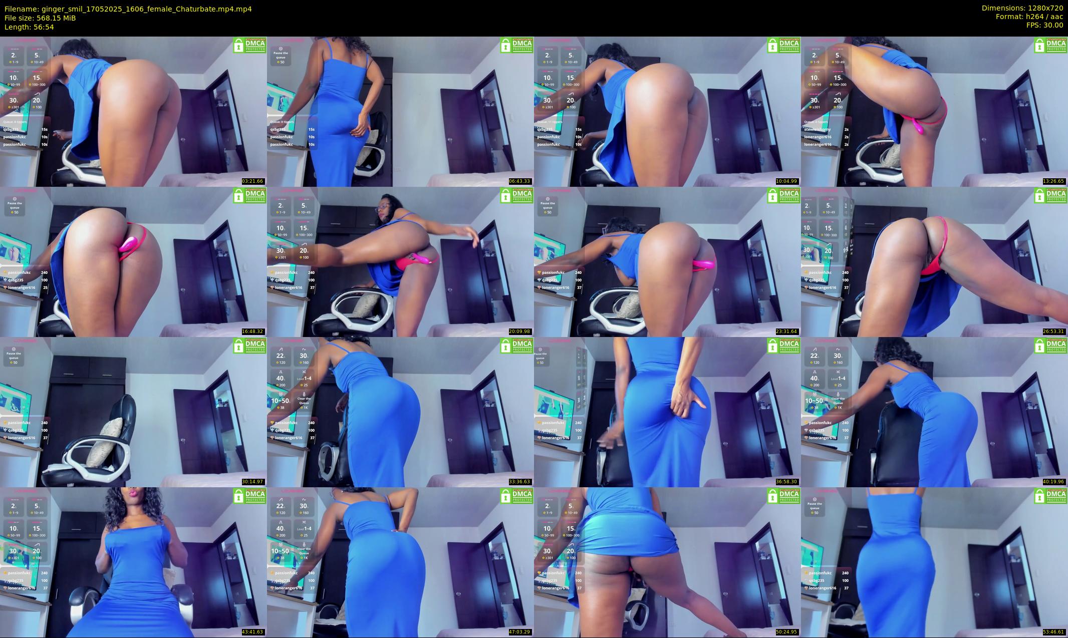 ginger_smil — 57 minute Chaturbate female cam show recording, 720p, May 17, 2025
