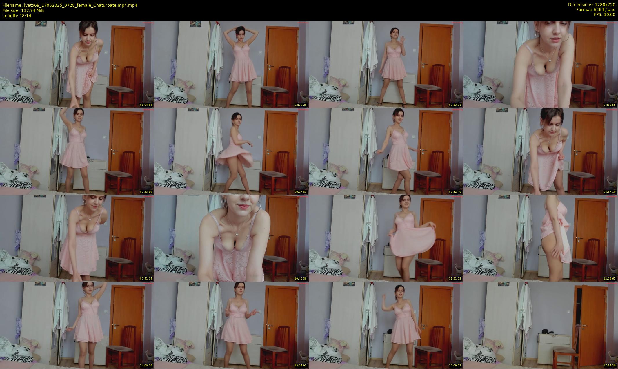 iveto69 — 19 minute Chaturbate female cam show recording, 720p, May 17, 2025