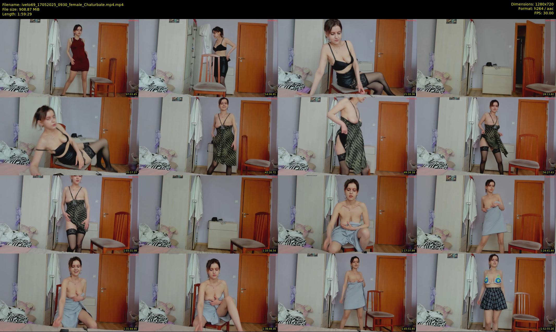iveto69 — 120 minute Chaturbate female cam show recording, 720p, May 17, 2025
