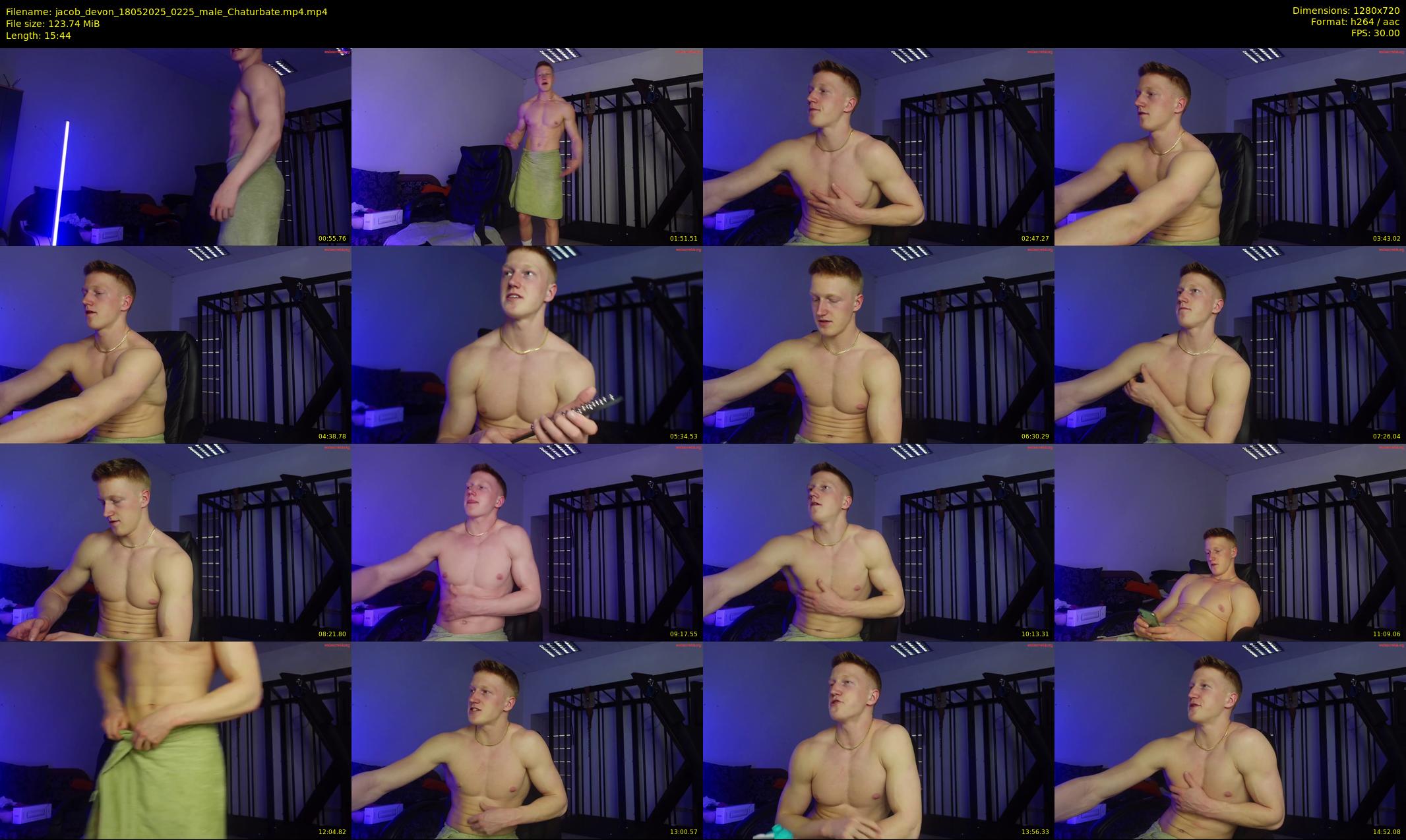 jacob_devon — 16 minute Chaturbate male cam show recording, 720p, May 18, 2025