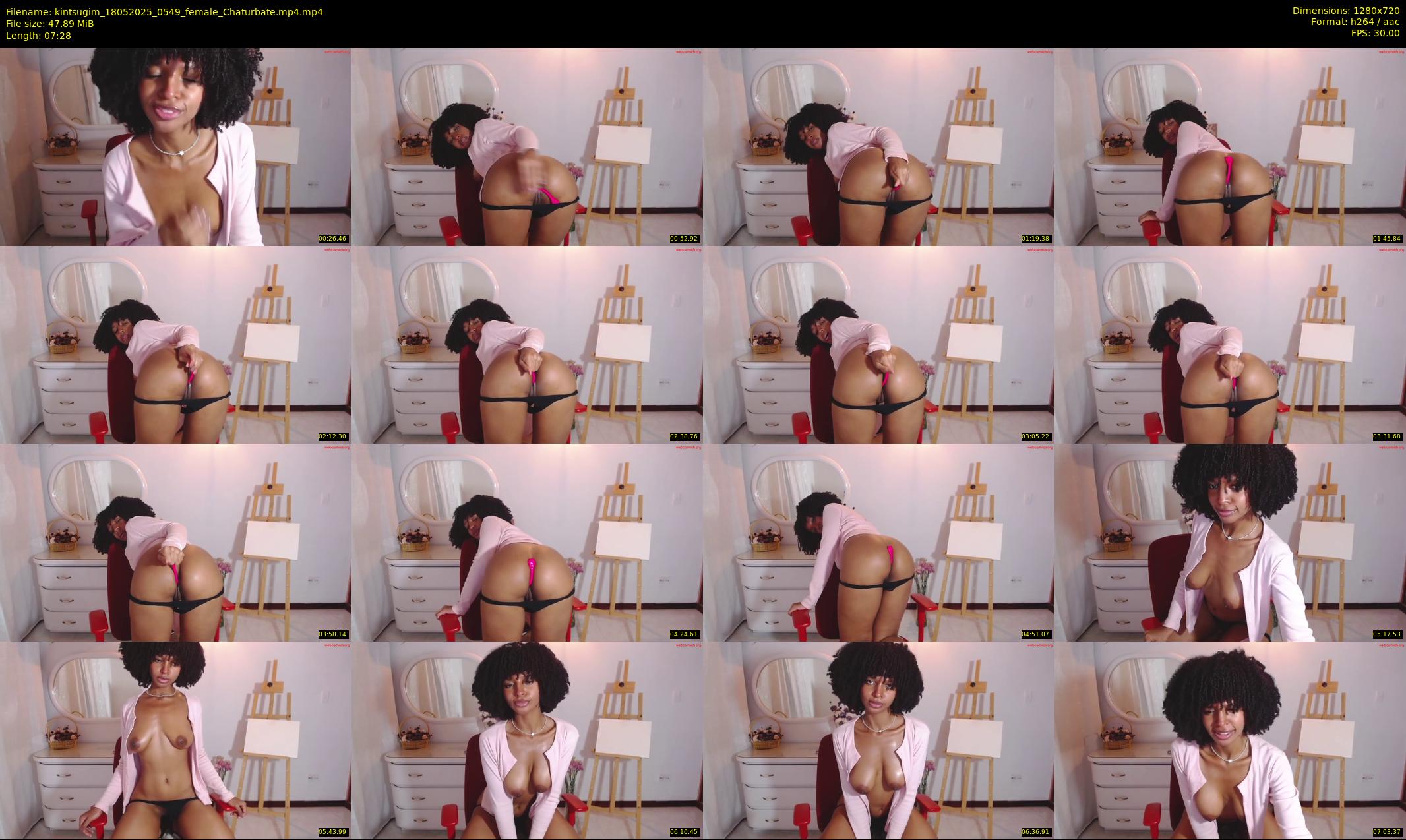 kintsugim — 8 minute Chaturbate female cam show recording, 720p, May 18, 2025