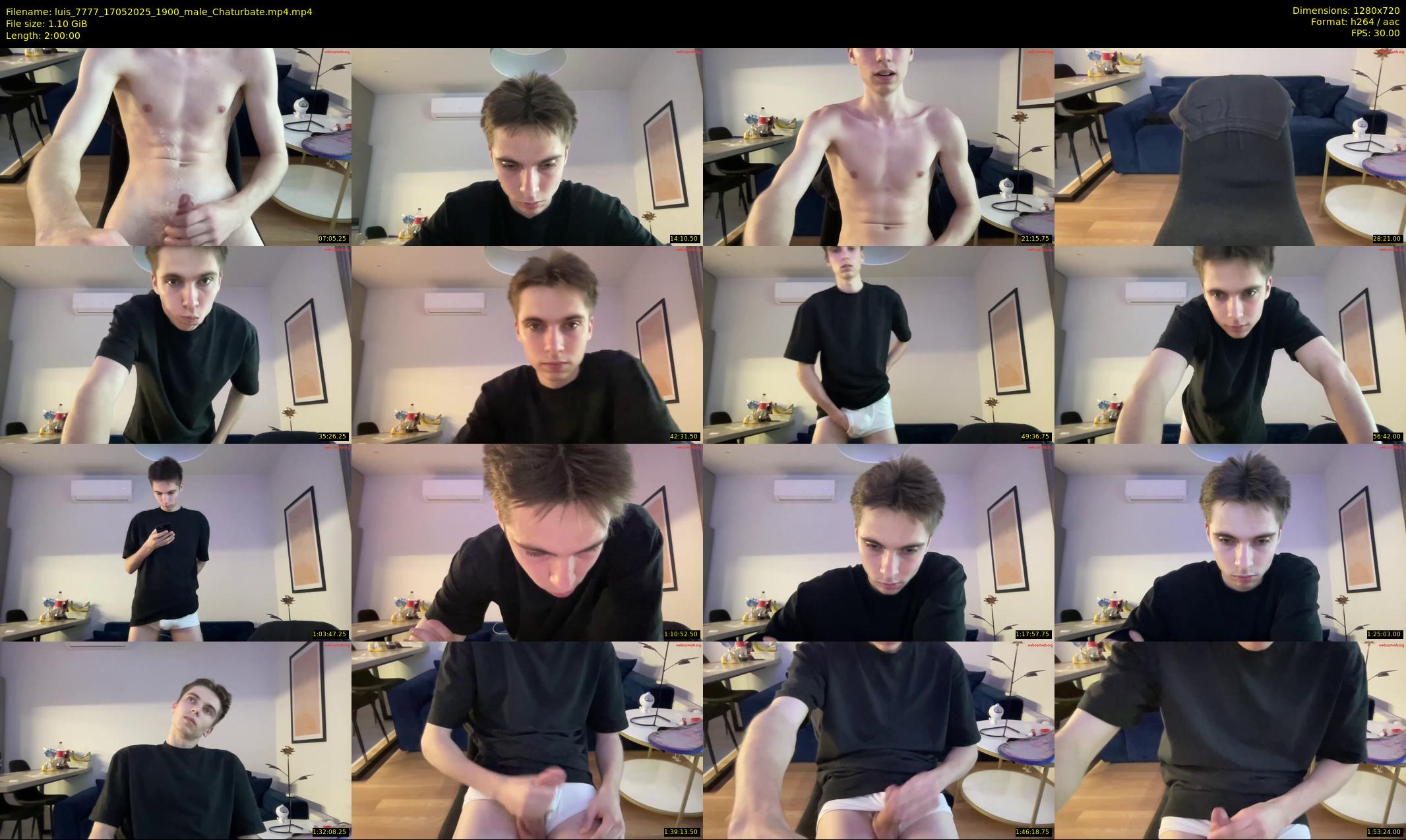 luis_7777 — 120 minute Chaturbate male cam show recording, 720p, May 17, 2025
