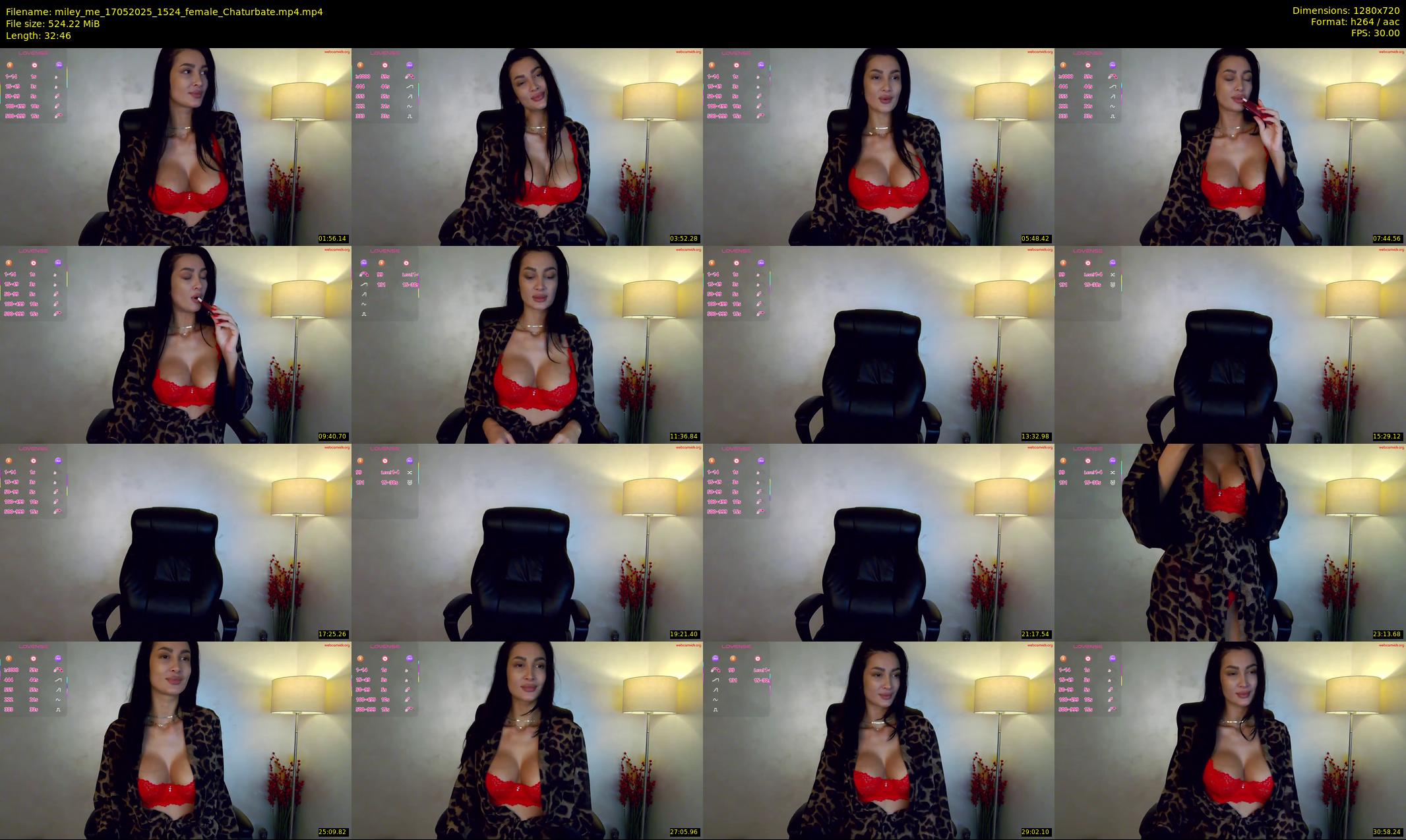 miley_me — 33 minute Chaturbate female cam show recording, 720p, May 17, 2025