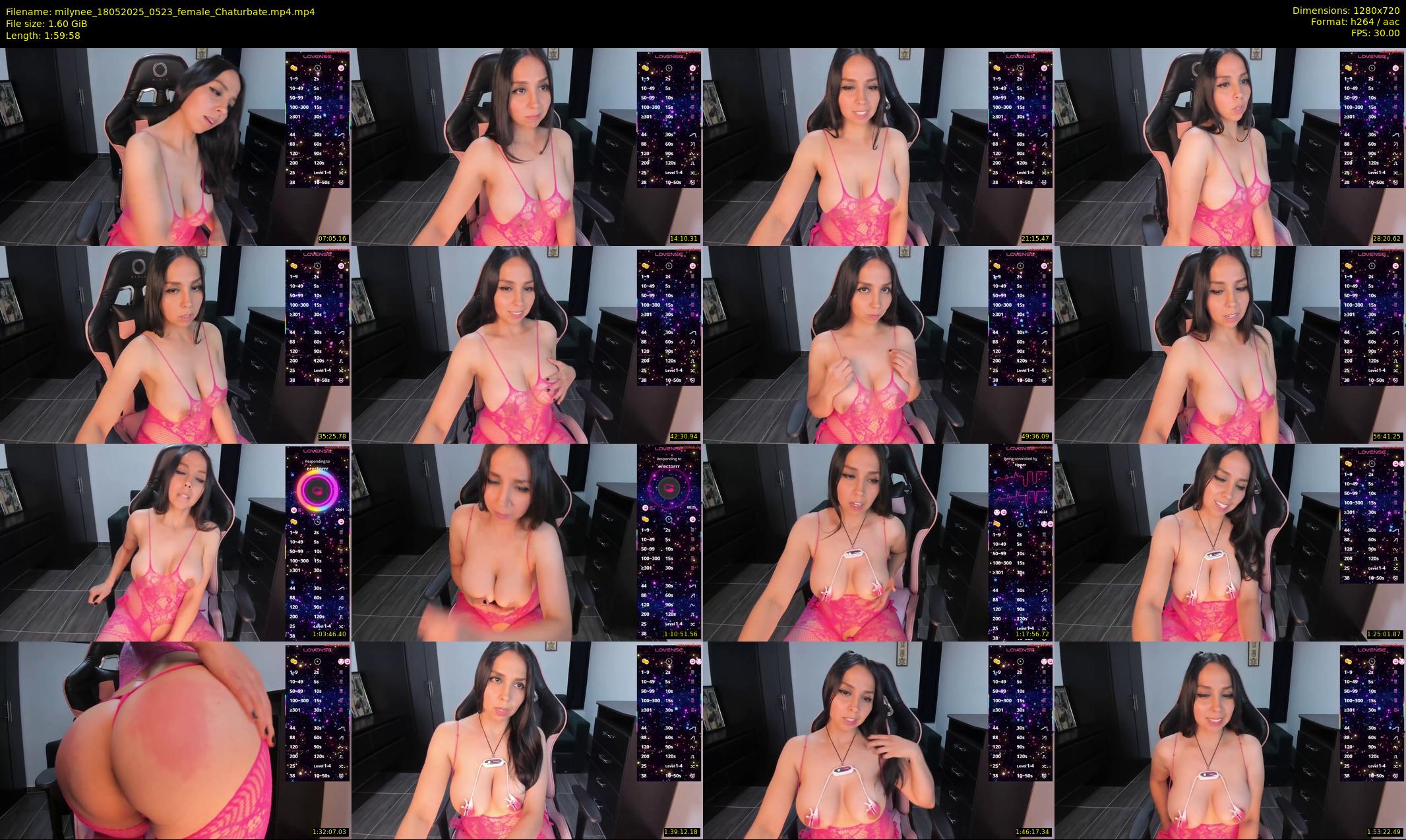milynee — 120 minute Chaturbate female cam show recording, 720p, May 18, 2025
