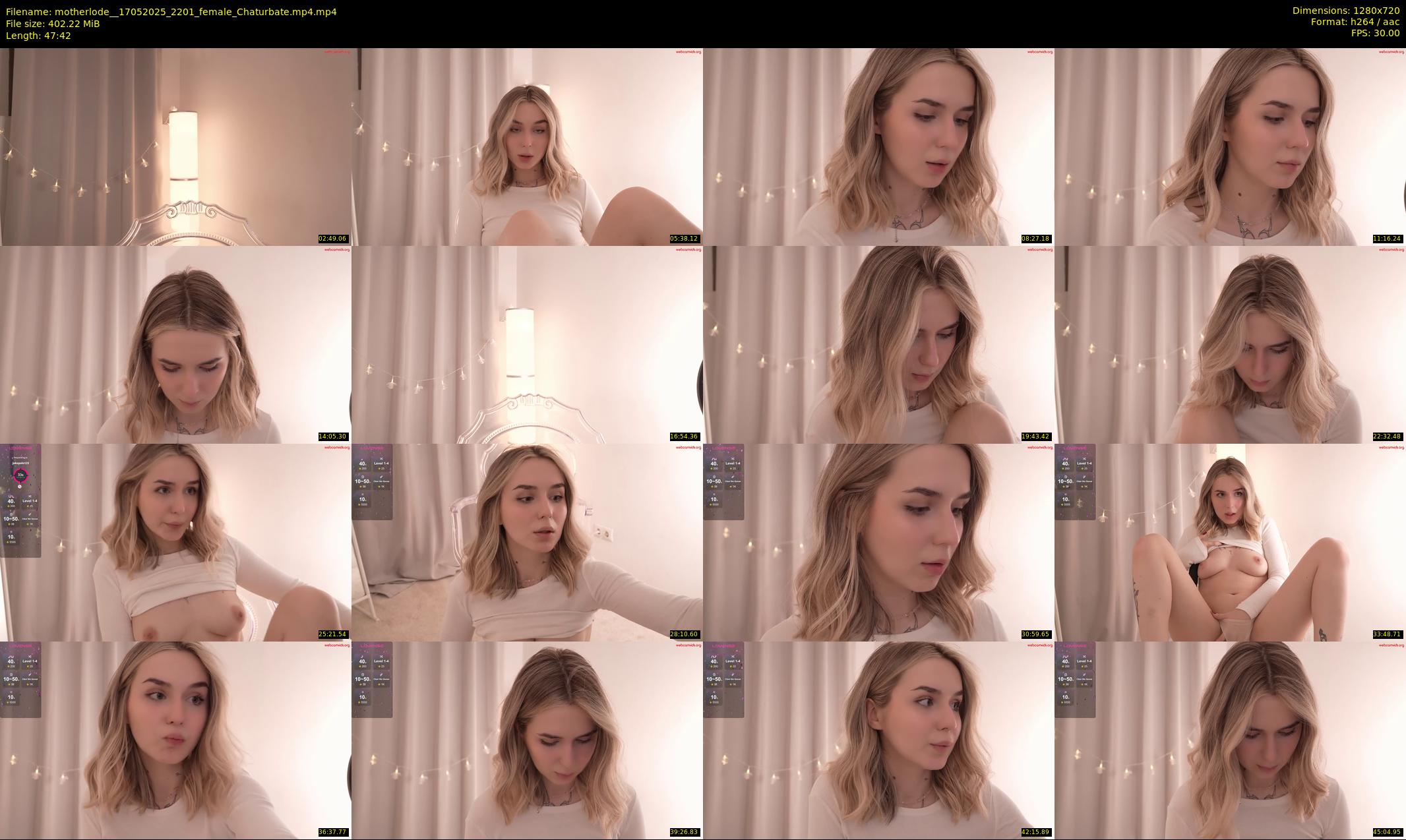motherlode_ — 48 minute Chaturbate female cam show recording, 720p, May 17, 2025