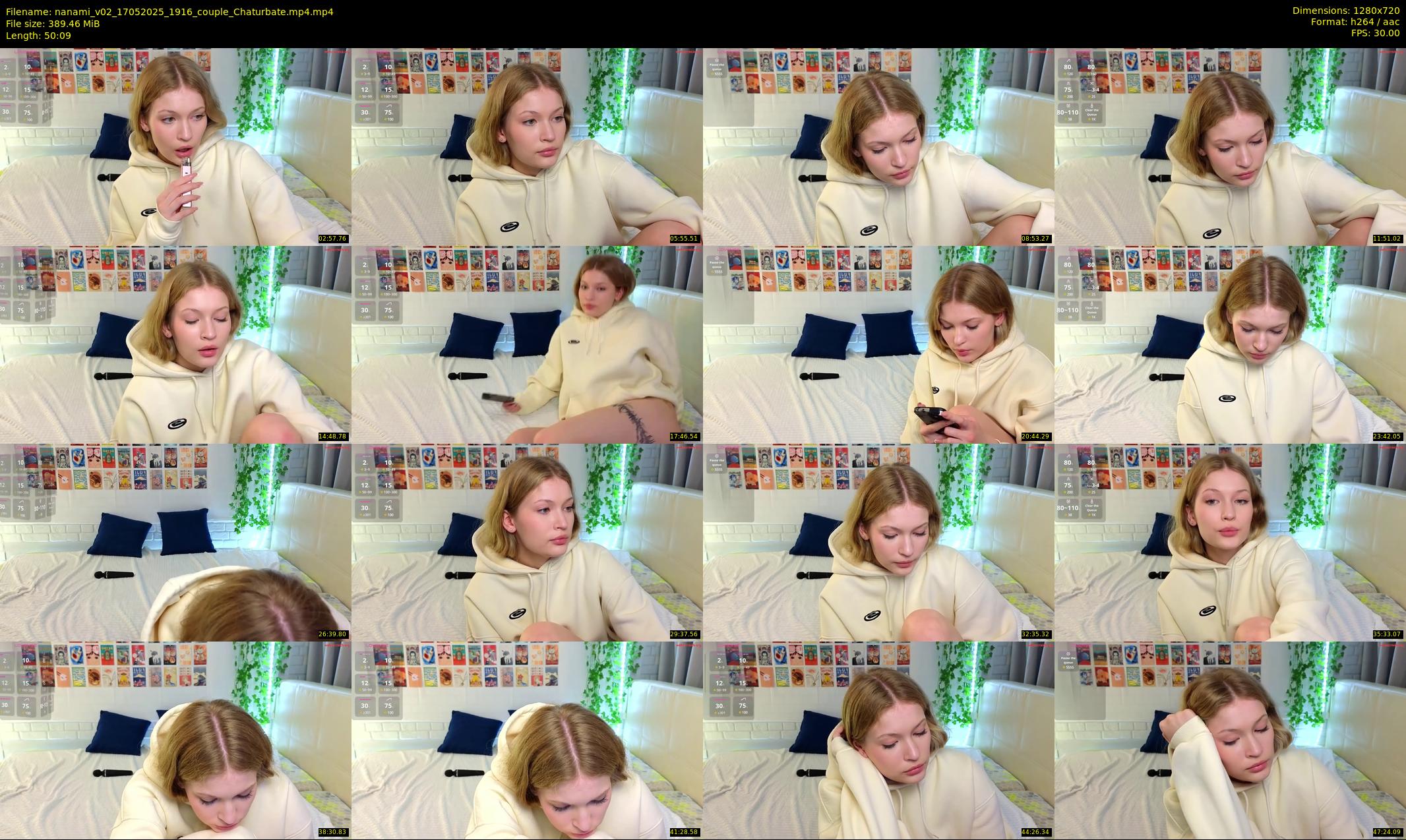 nanami_v02 — 51 minute Chaturbate couple cam show recording, 720p, May 17, 2025