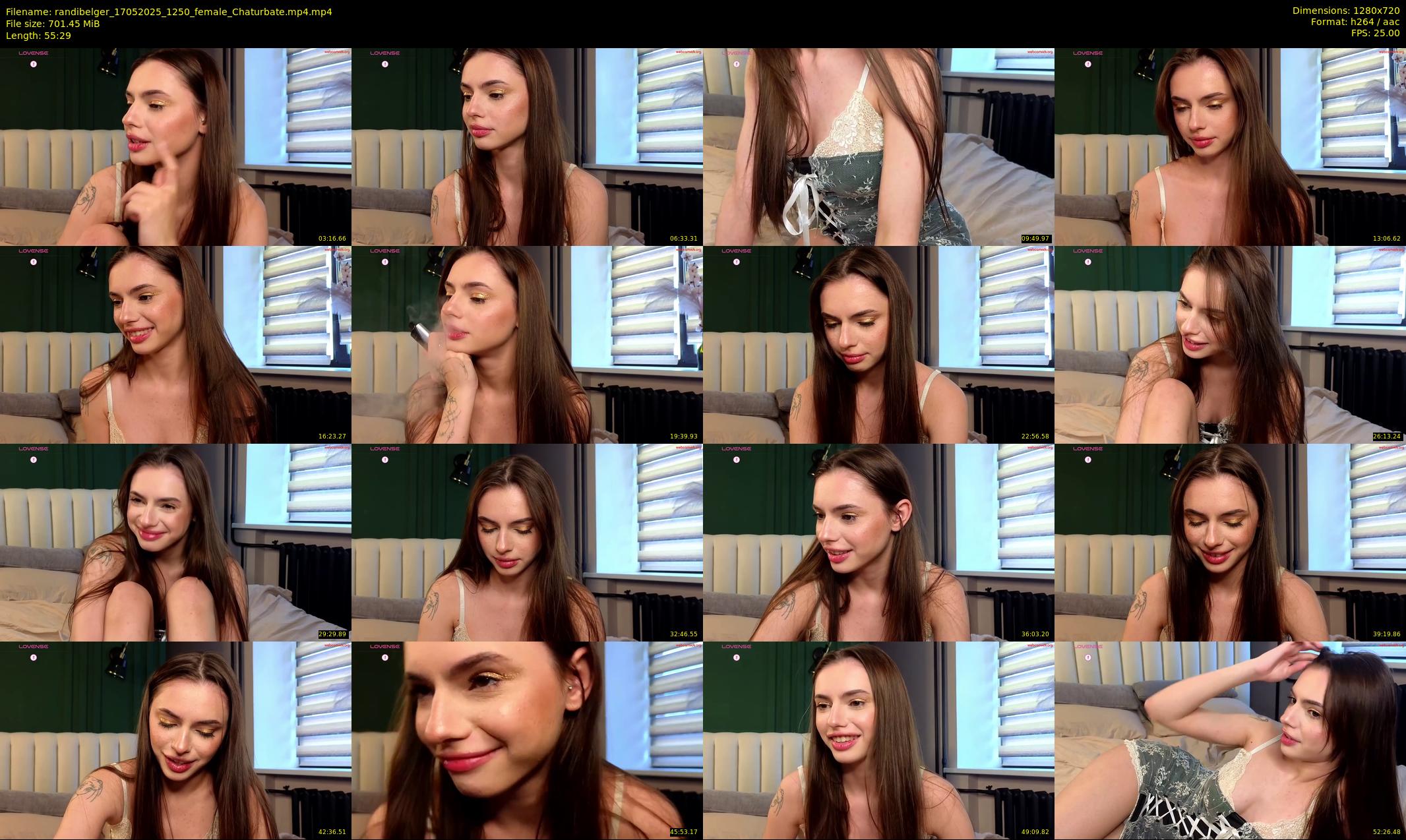 randibelger — 56 minute Chaturbate female cam show recording, 720p, May 17, 2025
