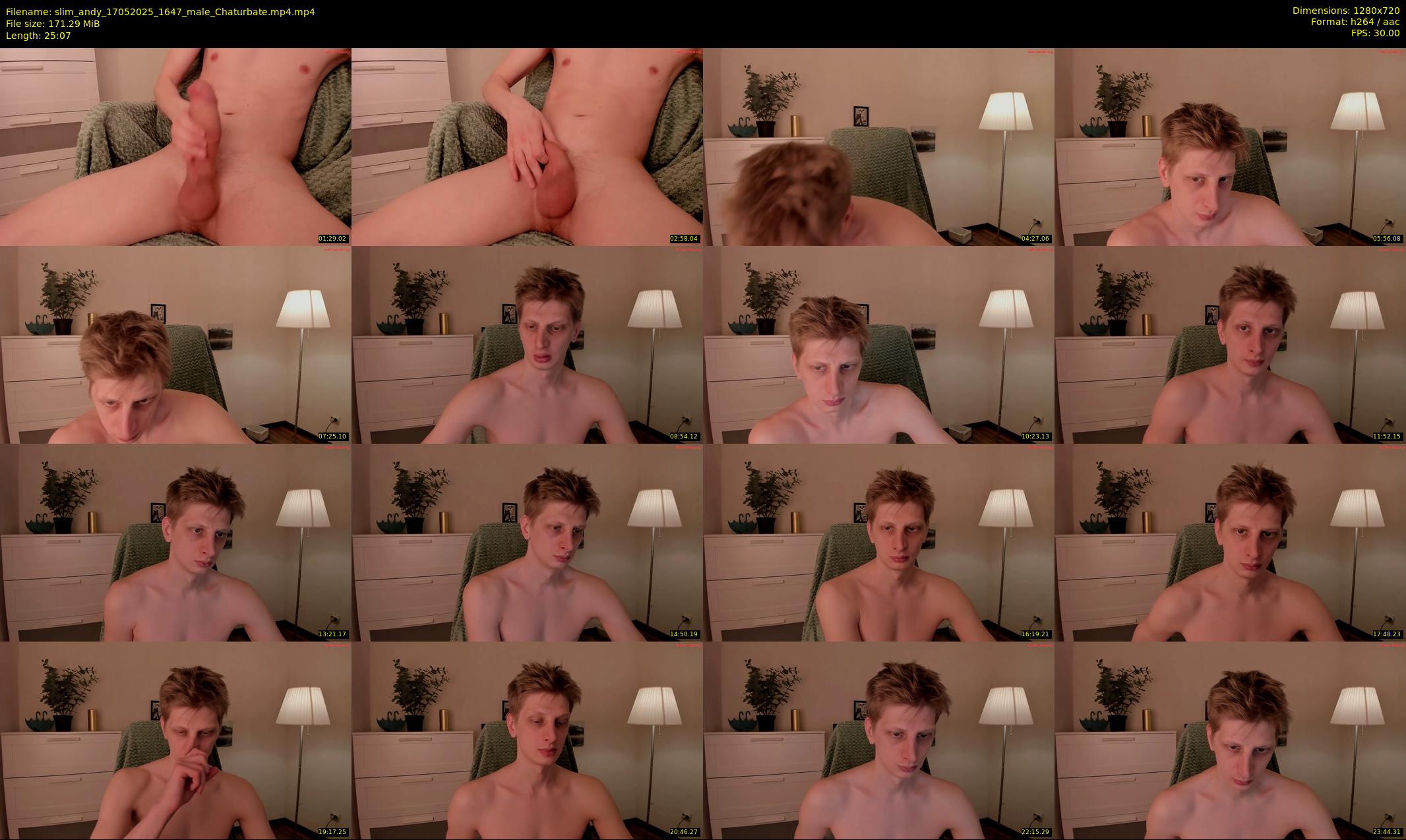 slim_andy — 26 minute Chaturbate male cam show recording, 720p, May 17, 2025