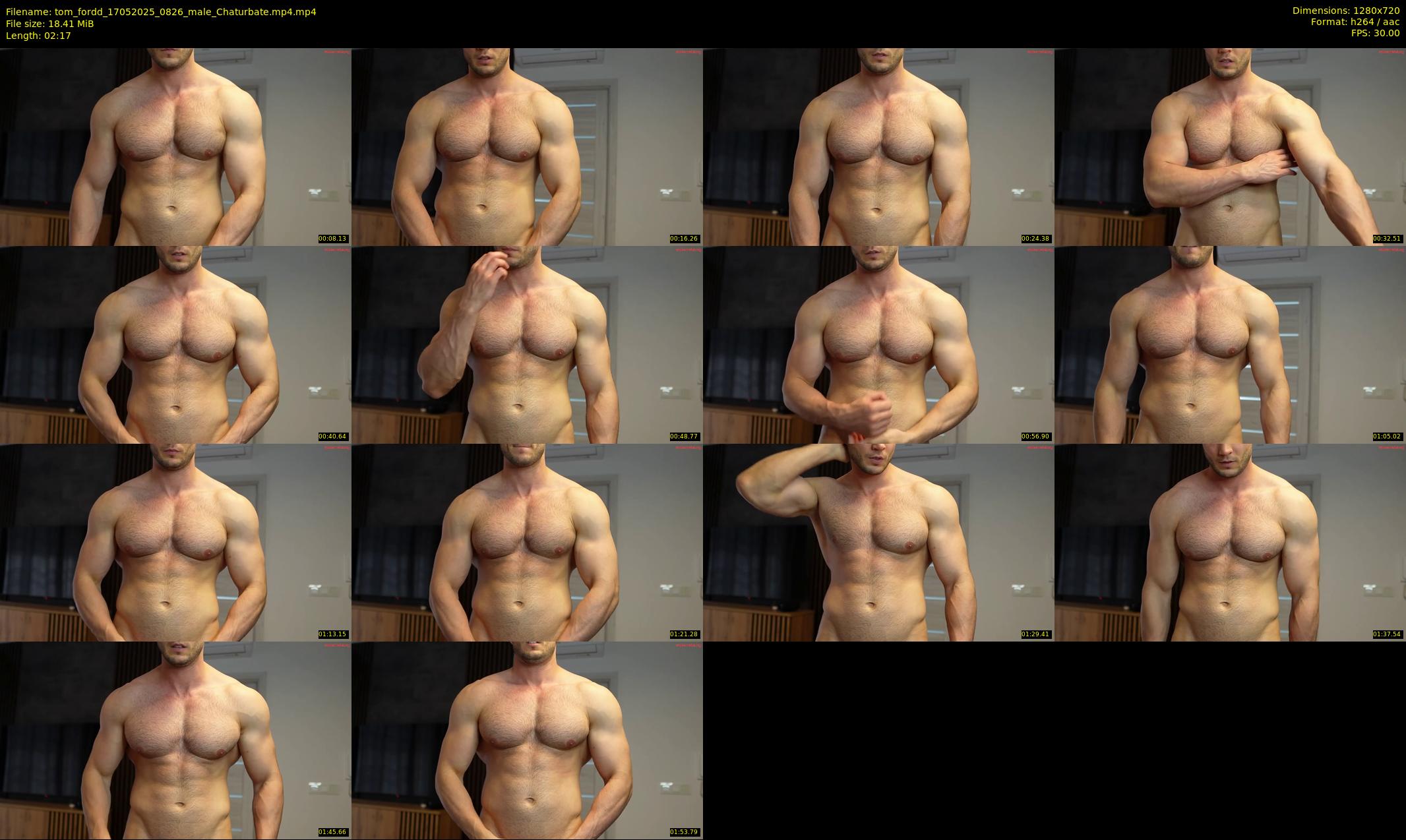tom_fordd — 3 minute Chaturbate male cam show recording, 720p, May 17, 2025