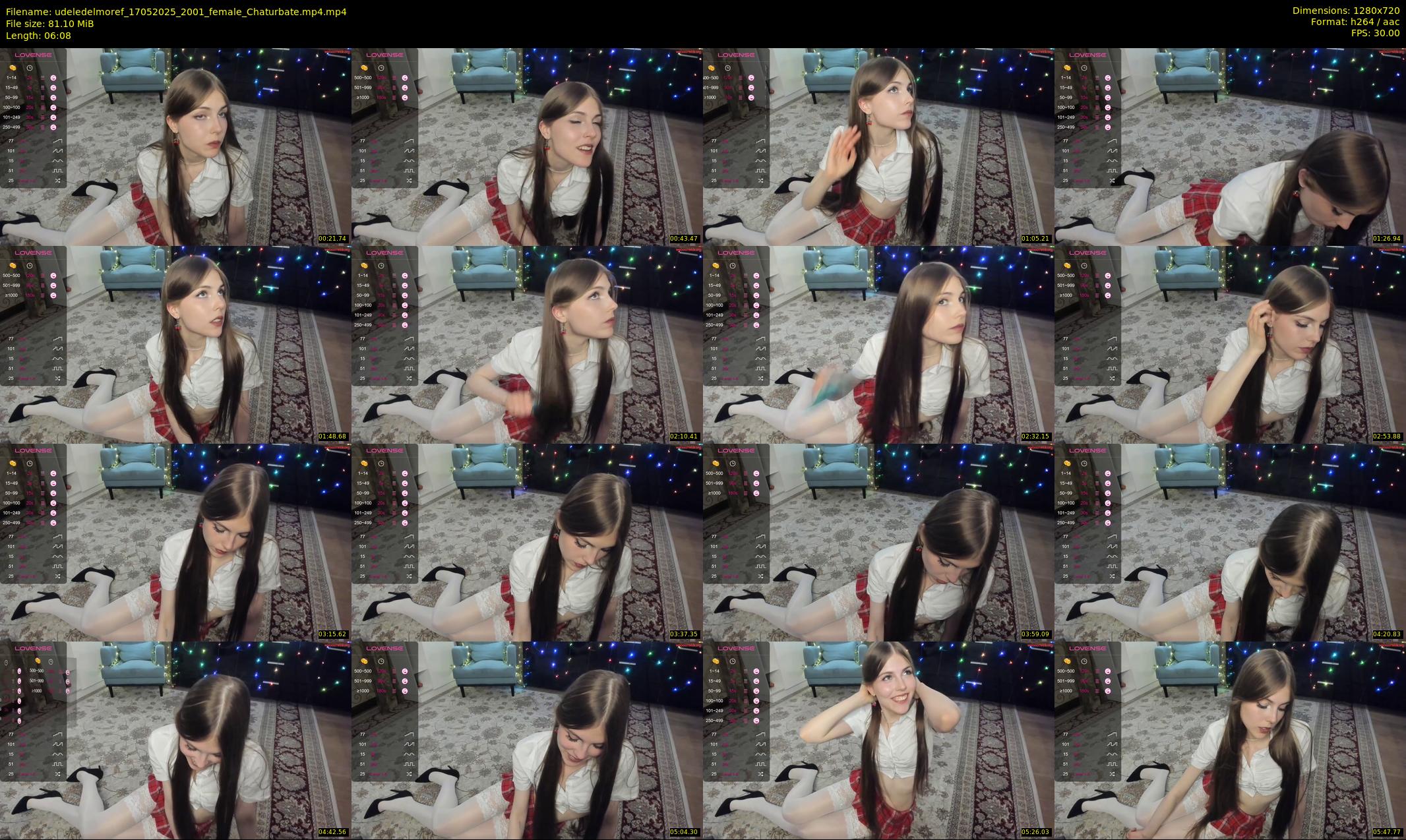 udeledelmoref — 7 minute Chaturbate female cam show recording, 720p, May 17, 2025