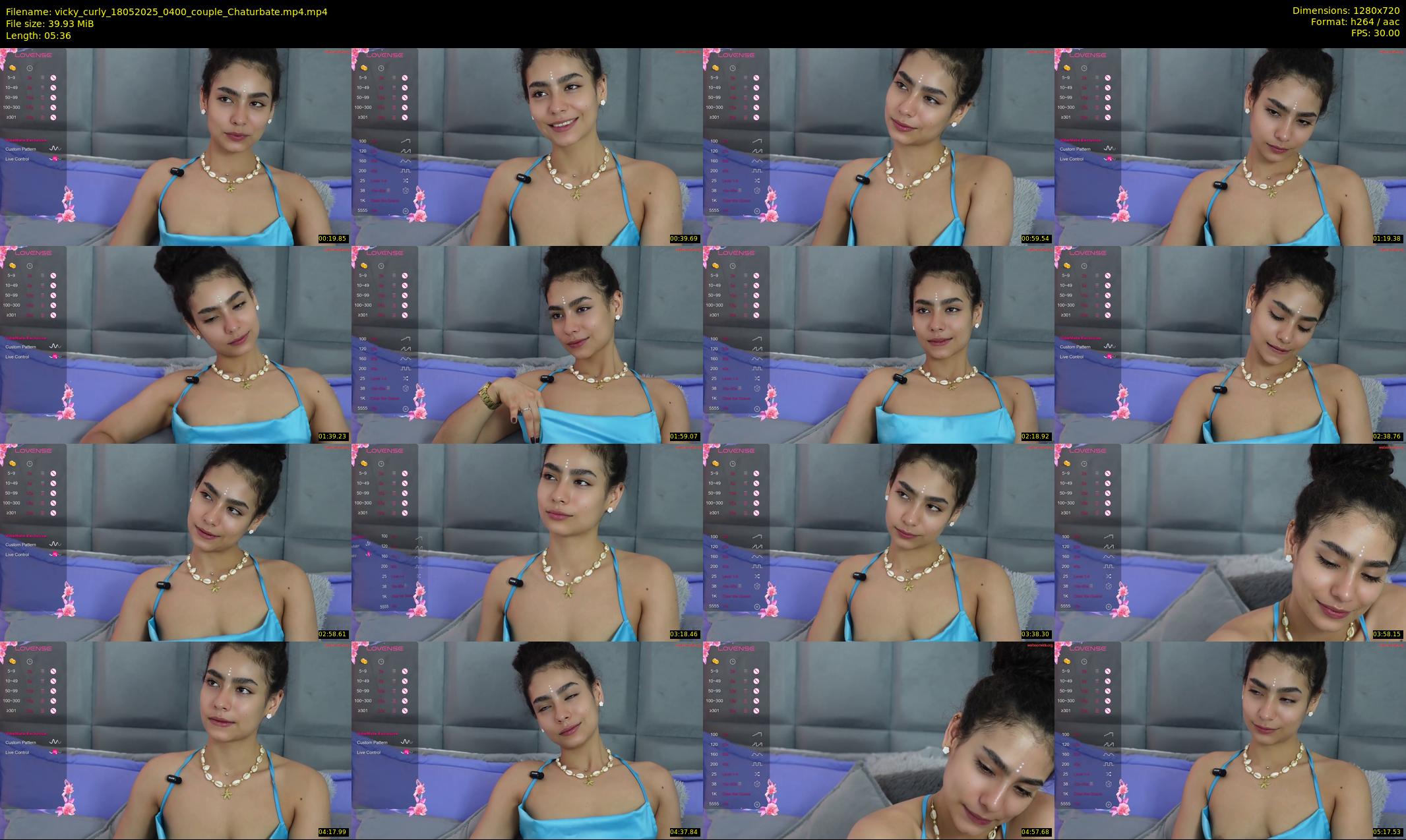 vicky_curly — 6 minute Chaturbate female cam show recording, 720p, May 18, 2025
