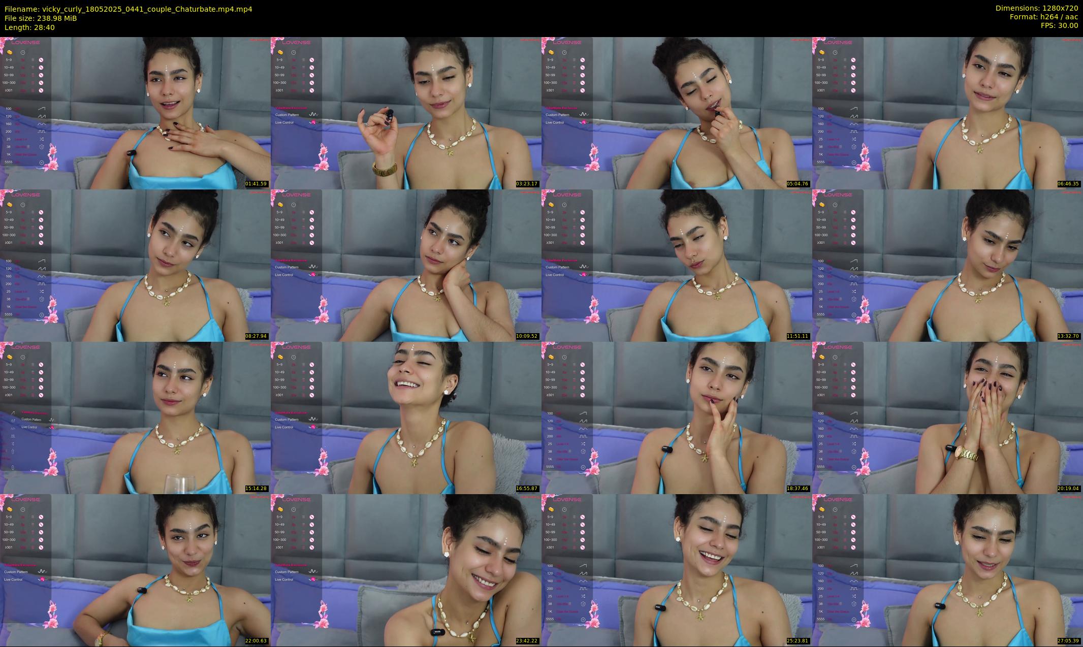 vicky_curly — 29 minute Chaturbate female cam show recording, 720p, May 18, 2025