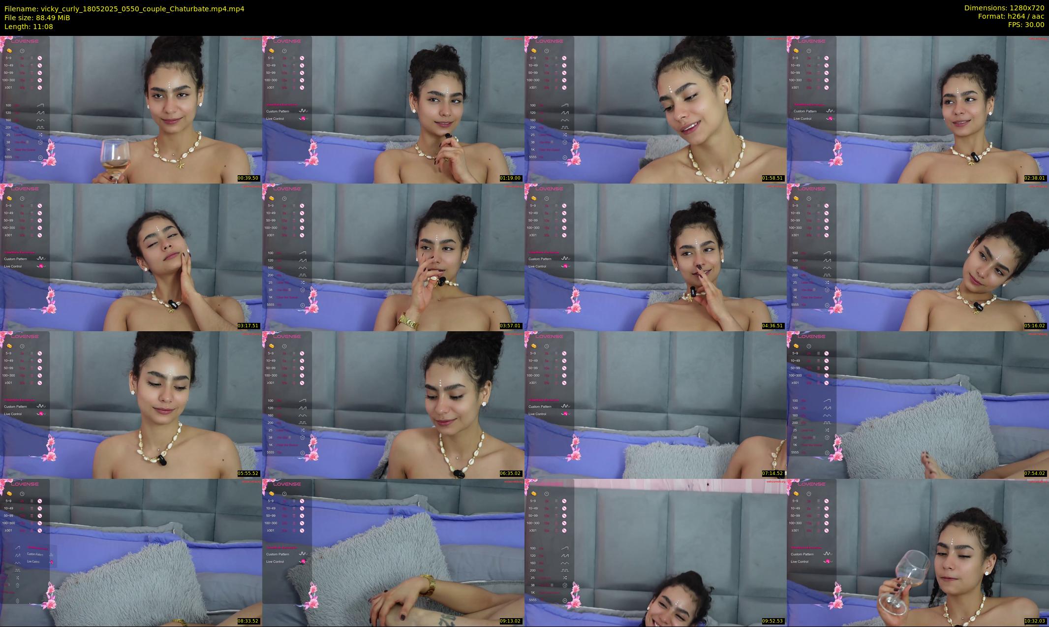 vicky_curly — 12 minute Chaturbate female cam show recording, 720p, May 18, 2025