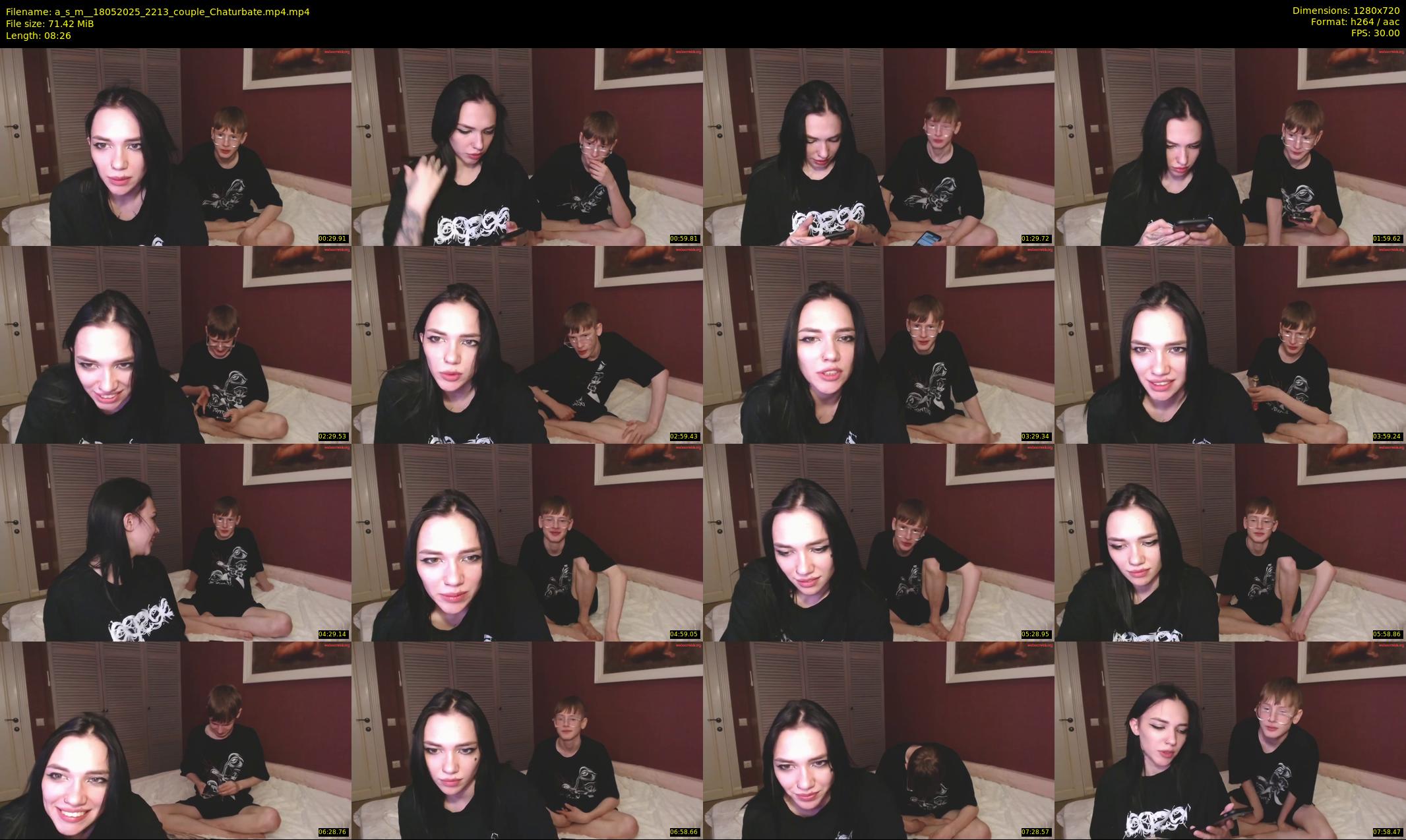 a_s_m_ — 9 minute Chaturbate couple cam show recording, 720p, May 18, 2025