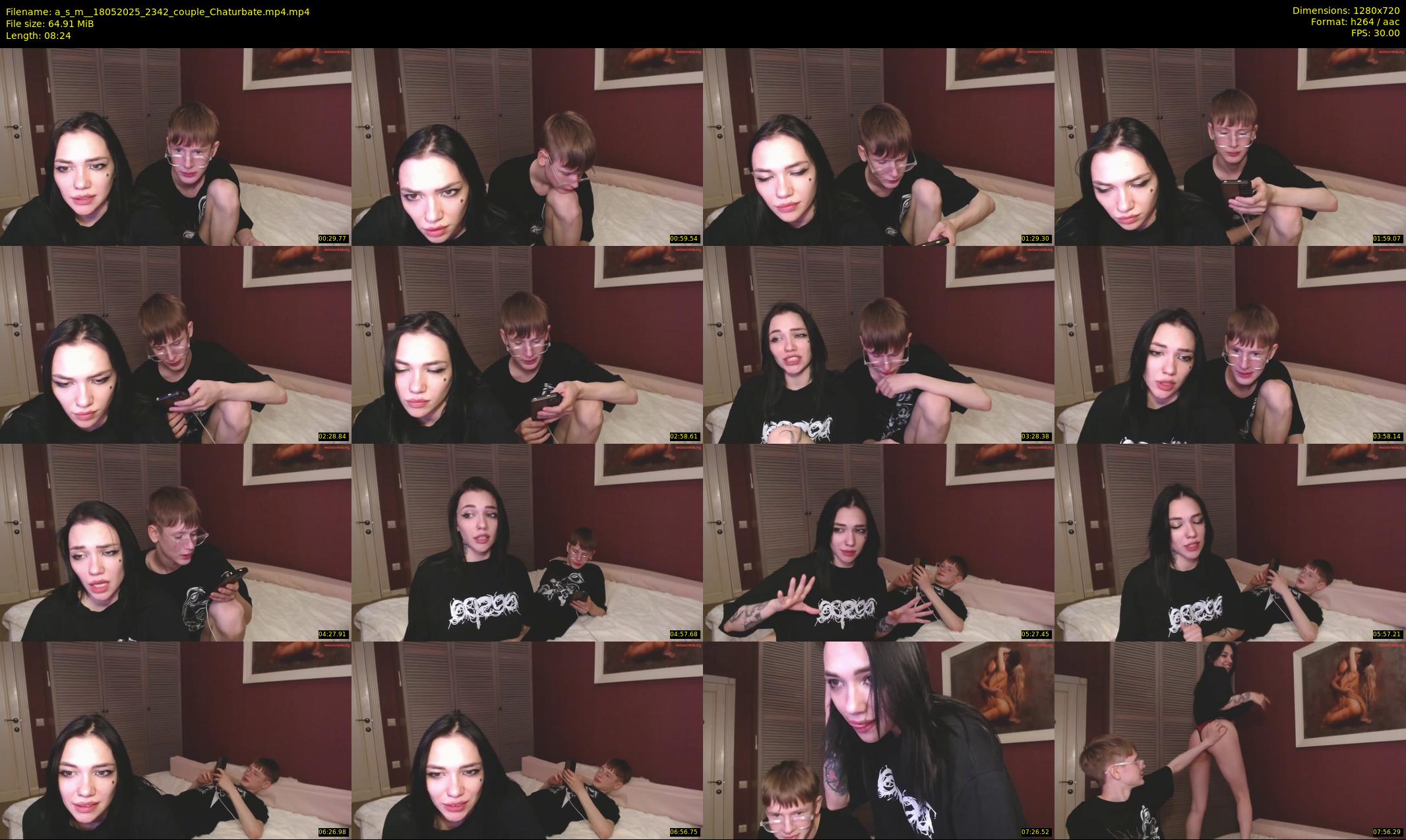 a_s_m_ — 9 minute Chaturbate couple cam show recording, 720p, May 18, 2025