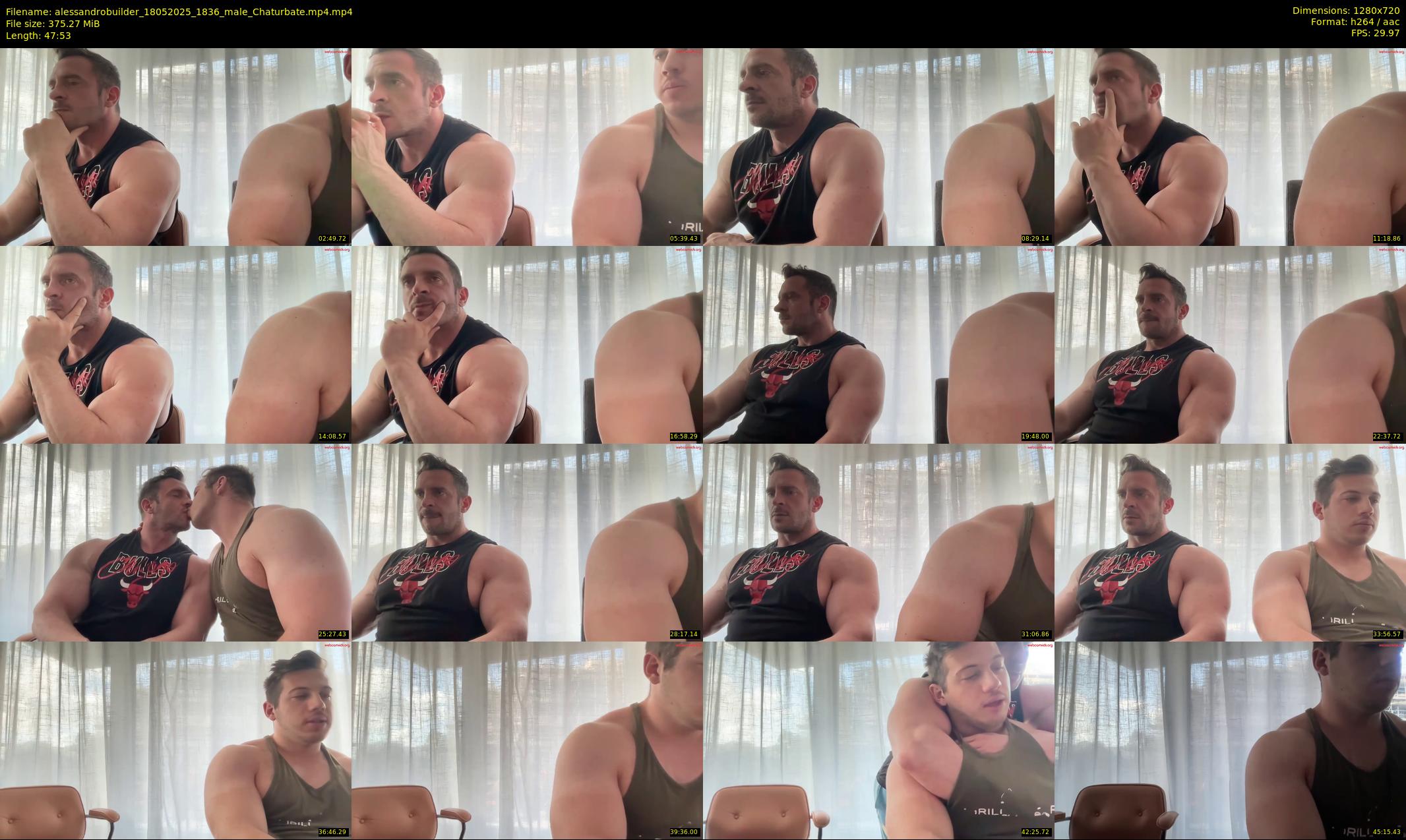alessandrobuilder — 48 minute Chaturbate couple cam show recording, 720p, May 18, 2025
