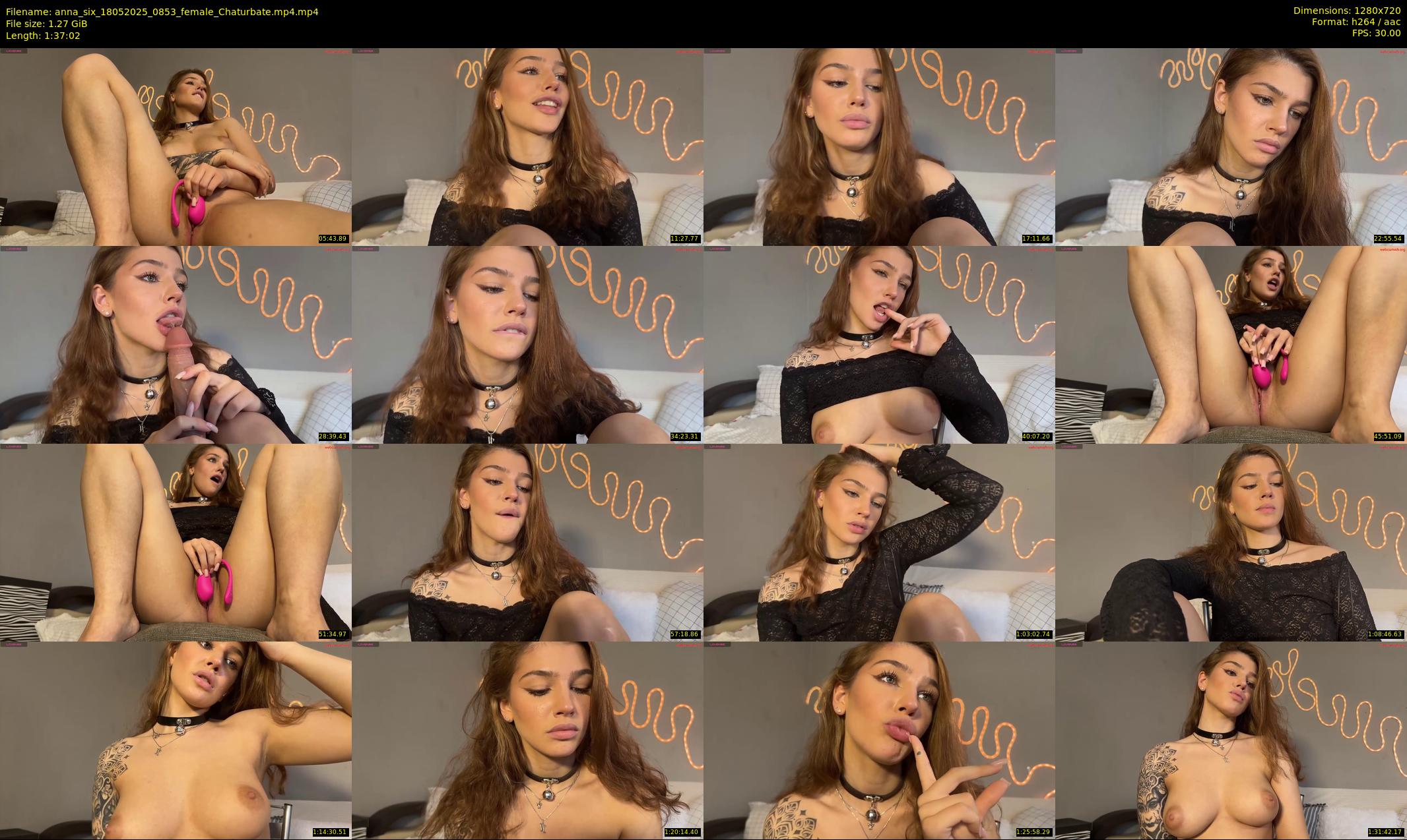 anna_six — 98 minute Chaturbate female cam show recording, 720p, May 18, 2025