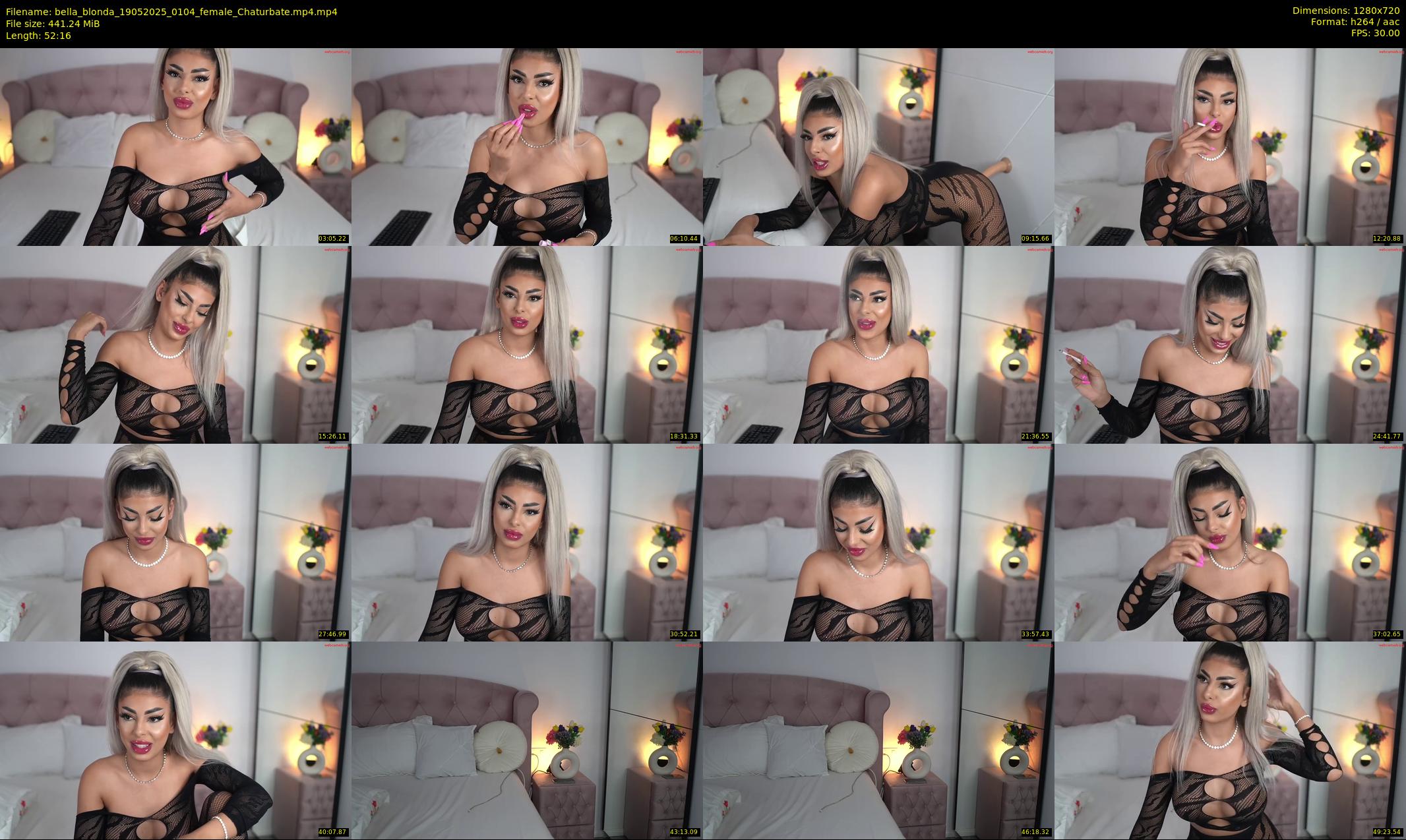 bella_blonda — 53 minute Chaturbate female cam show recording, 720p, May 19, 2025