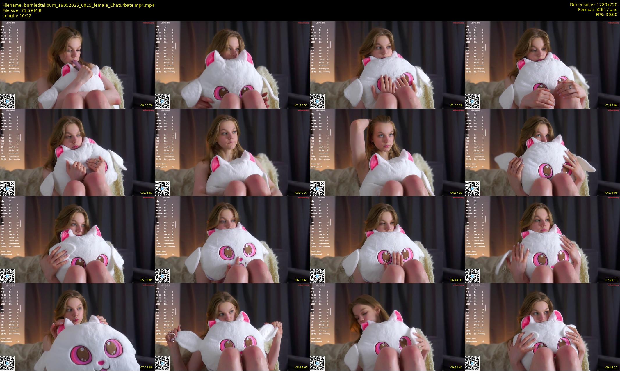 burnletitallburn — 11 minute Chaturbate female cam show recording, 720p, May 19, 2025
