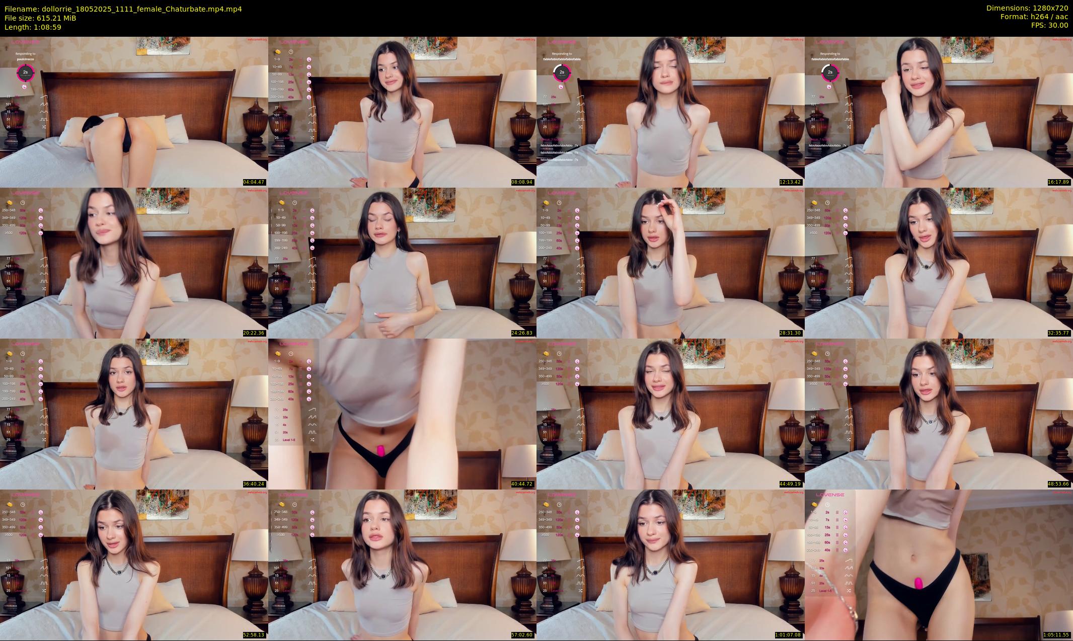 dollorrie — 69 minute Chaturbate couple cam show recording, 720p, May 18, 2025