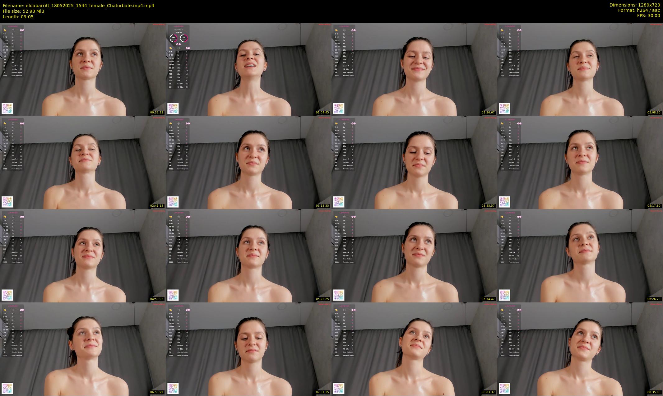 eldabarritt — 10 minute Chaturbate female cam show recording, 720p, May 18, 2025