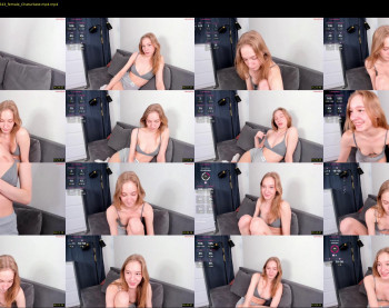 engeldaffin — 9 minute Chaturbate female cam show recording, 720p, May 18, 2025