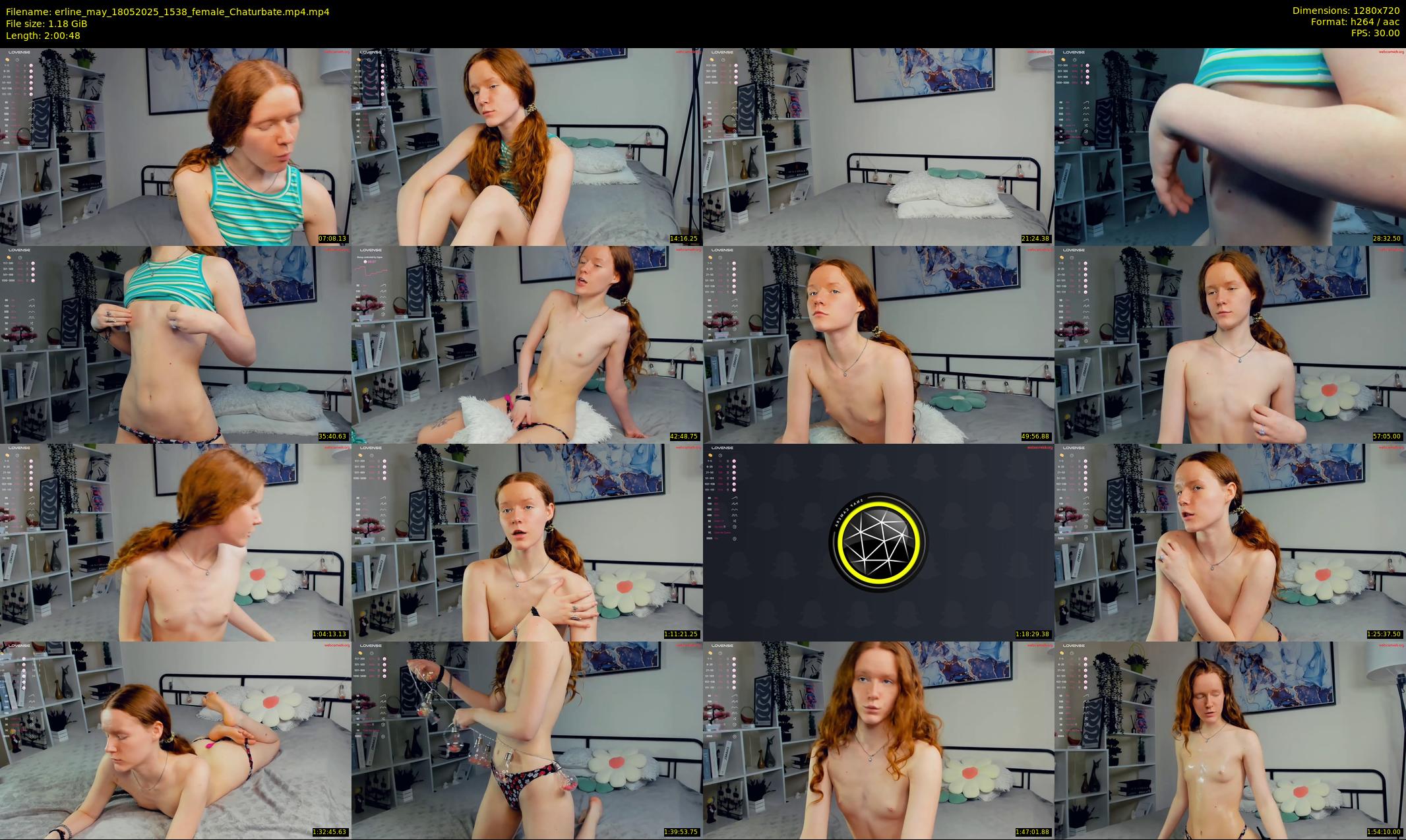 erline_may — 121 minute Chaturbate female cam show recording, 720p, May 18, 2025