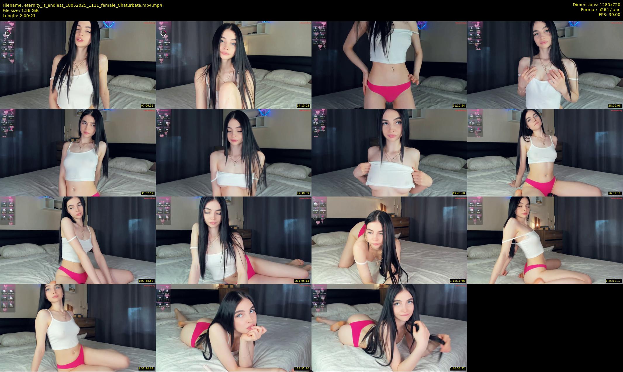 eternity_is_endless — 121 minute Chaturbate female cam show recording, 720p, May 18, 2025