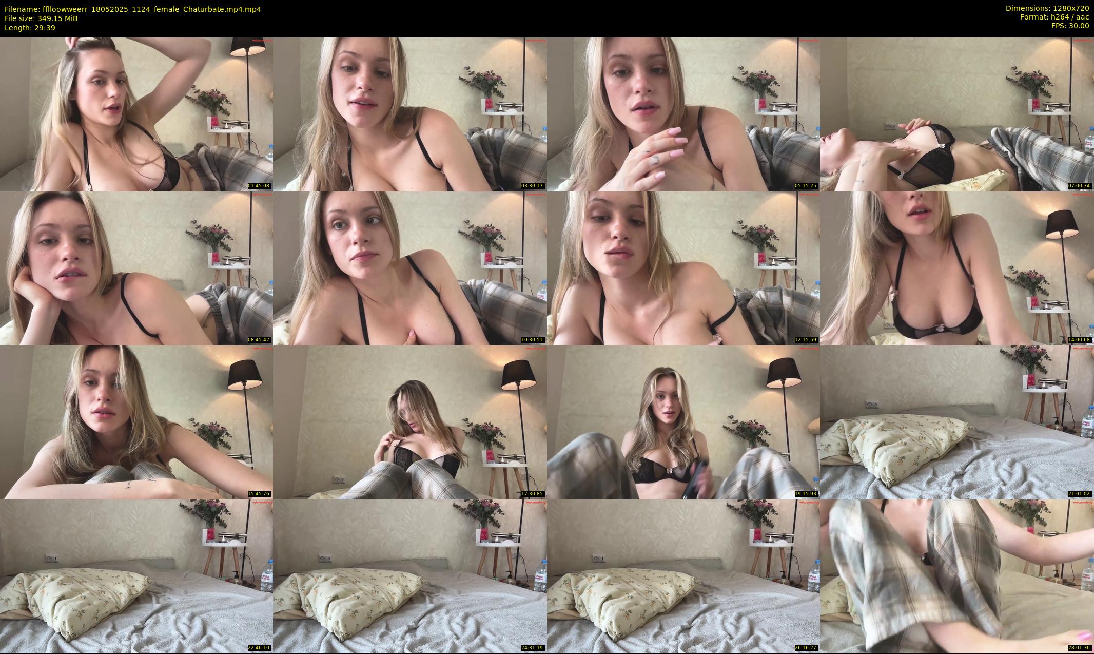 fflloowweerr — 30 minute Chaturbate couple cam show recording, 720p, May 18, 2025