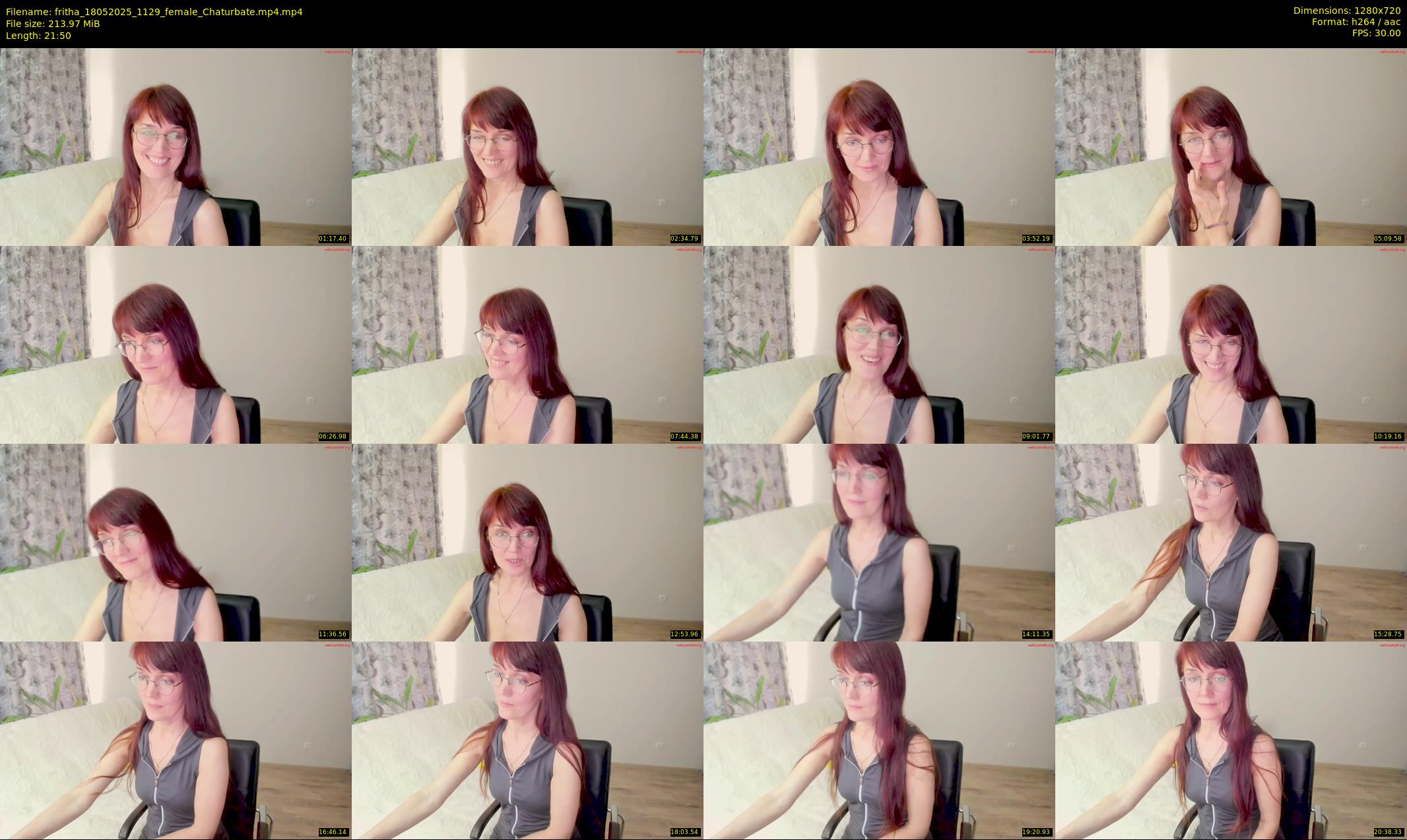 fritha — 22 minute Chaturbate female cam show recording, 720p, May 18, 2025