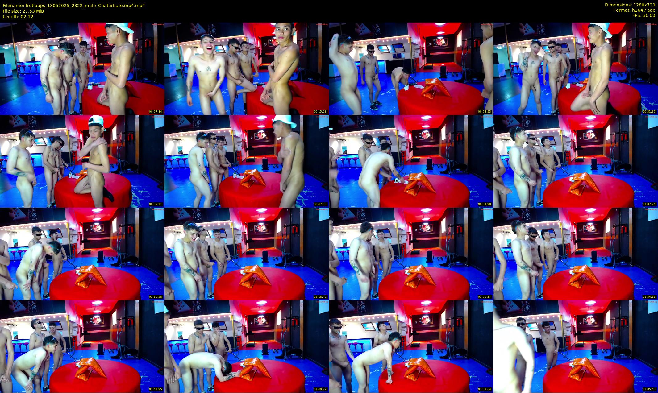 frotloops — 3 minute Chaturbate male cam show recording, 720p, May 18, 2025